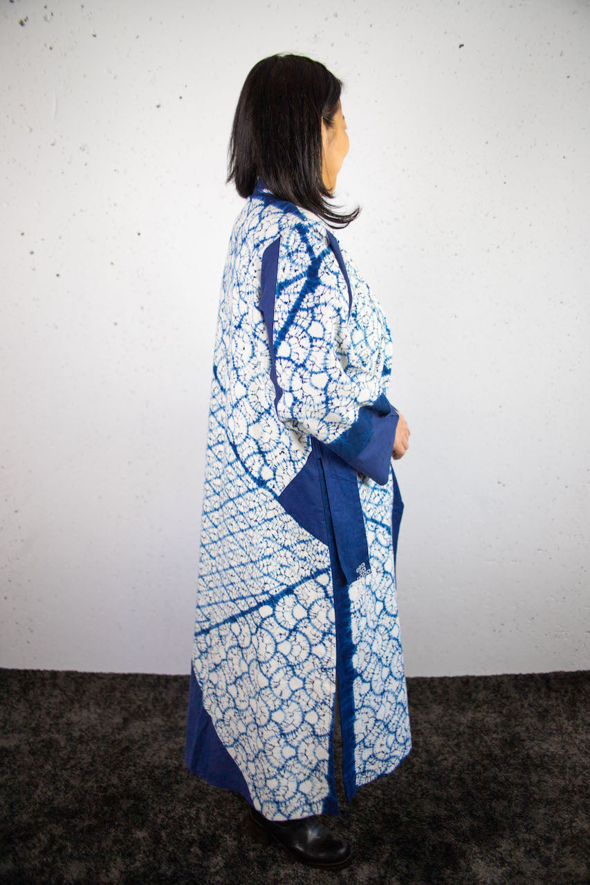 Indigo SHIBORI summercoat