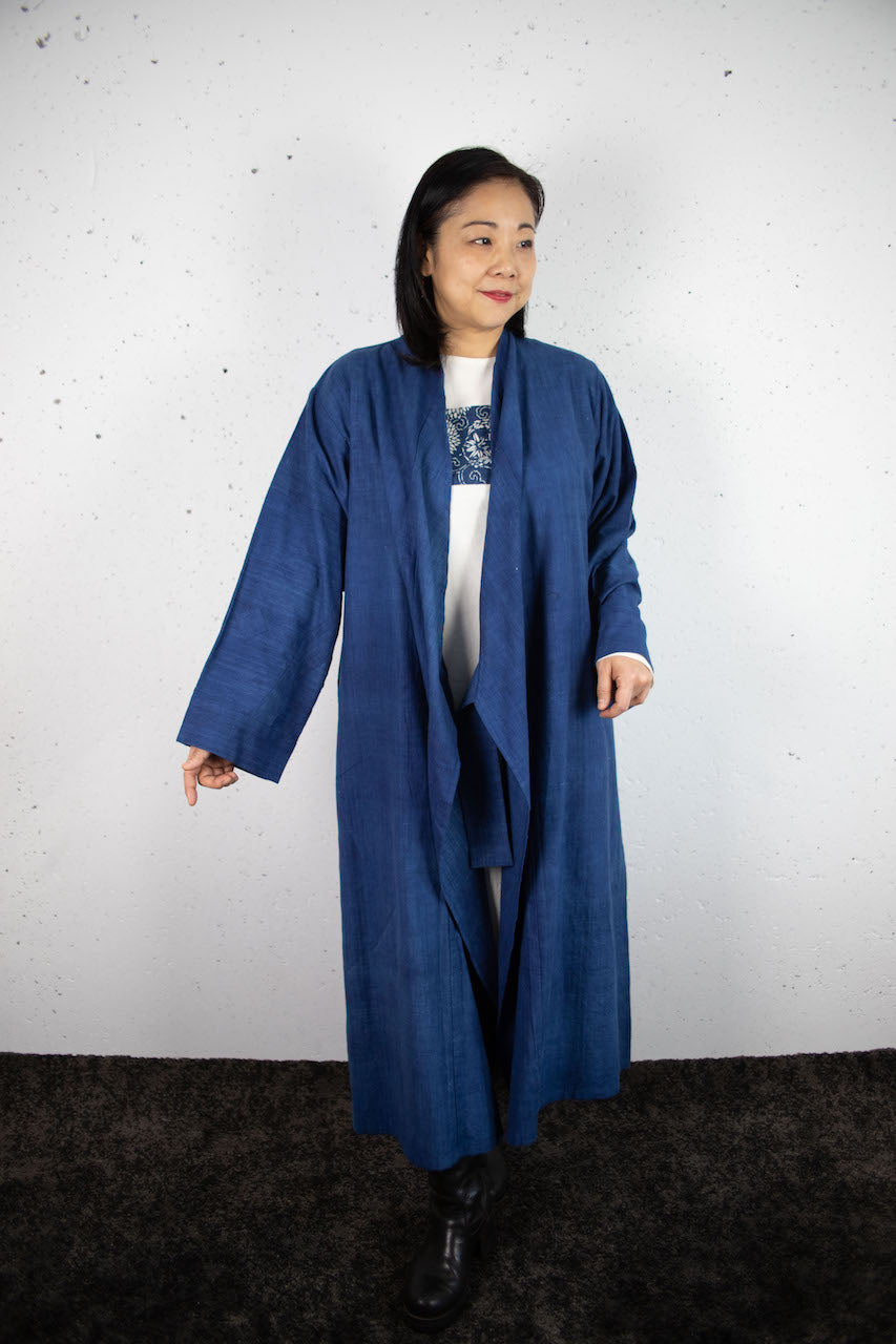 Indigo summer coat