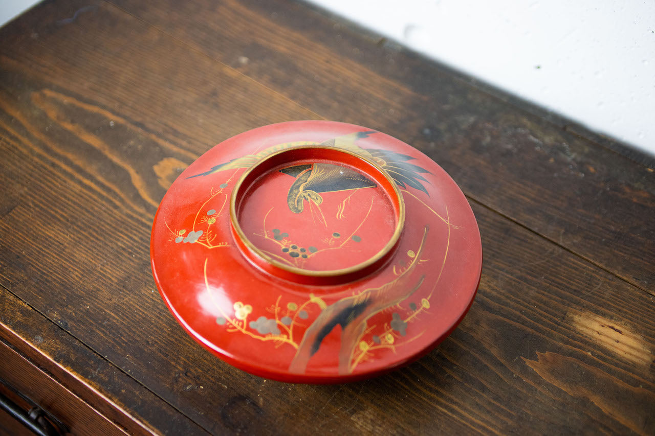 ÔHIRA /lacquered bowl-Bowls that held sweets and stewed food.