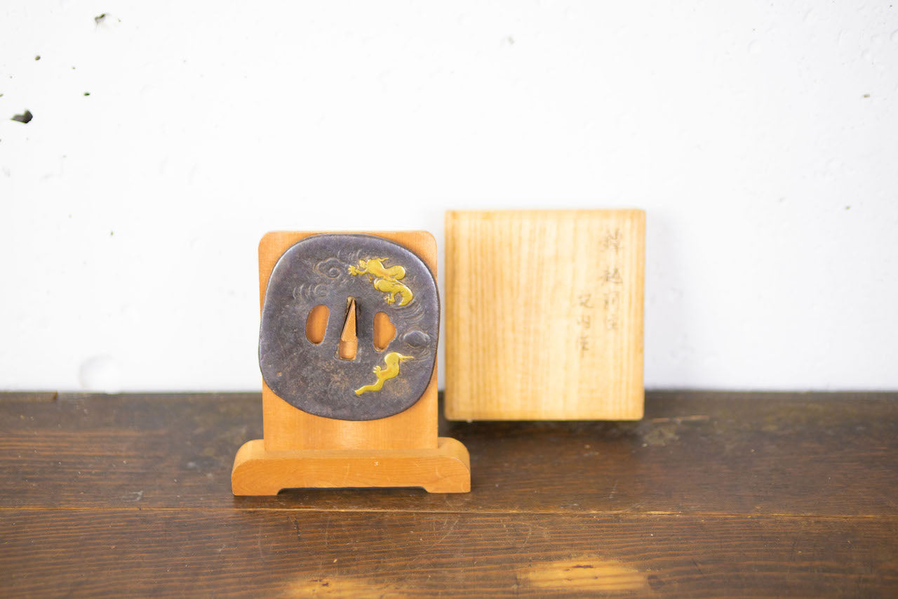 TETSU TSUBA / guard on Japanese sword
