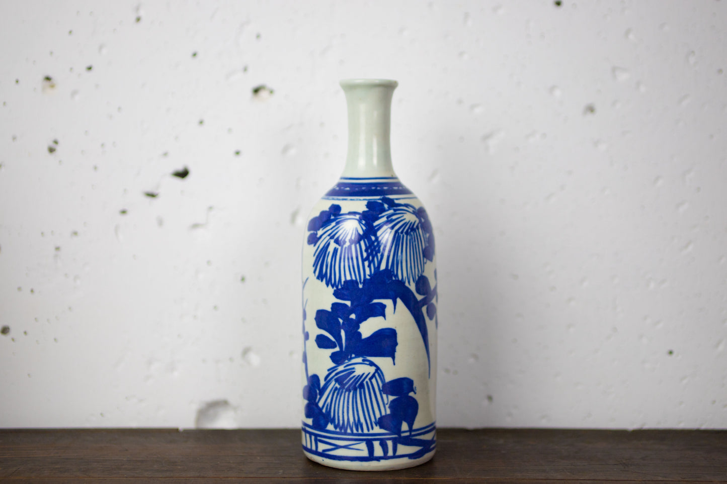 Old Imari large sake bottle No3