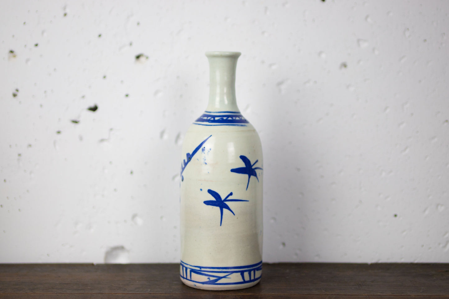 Old Imari large sake bottle No3