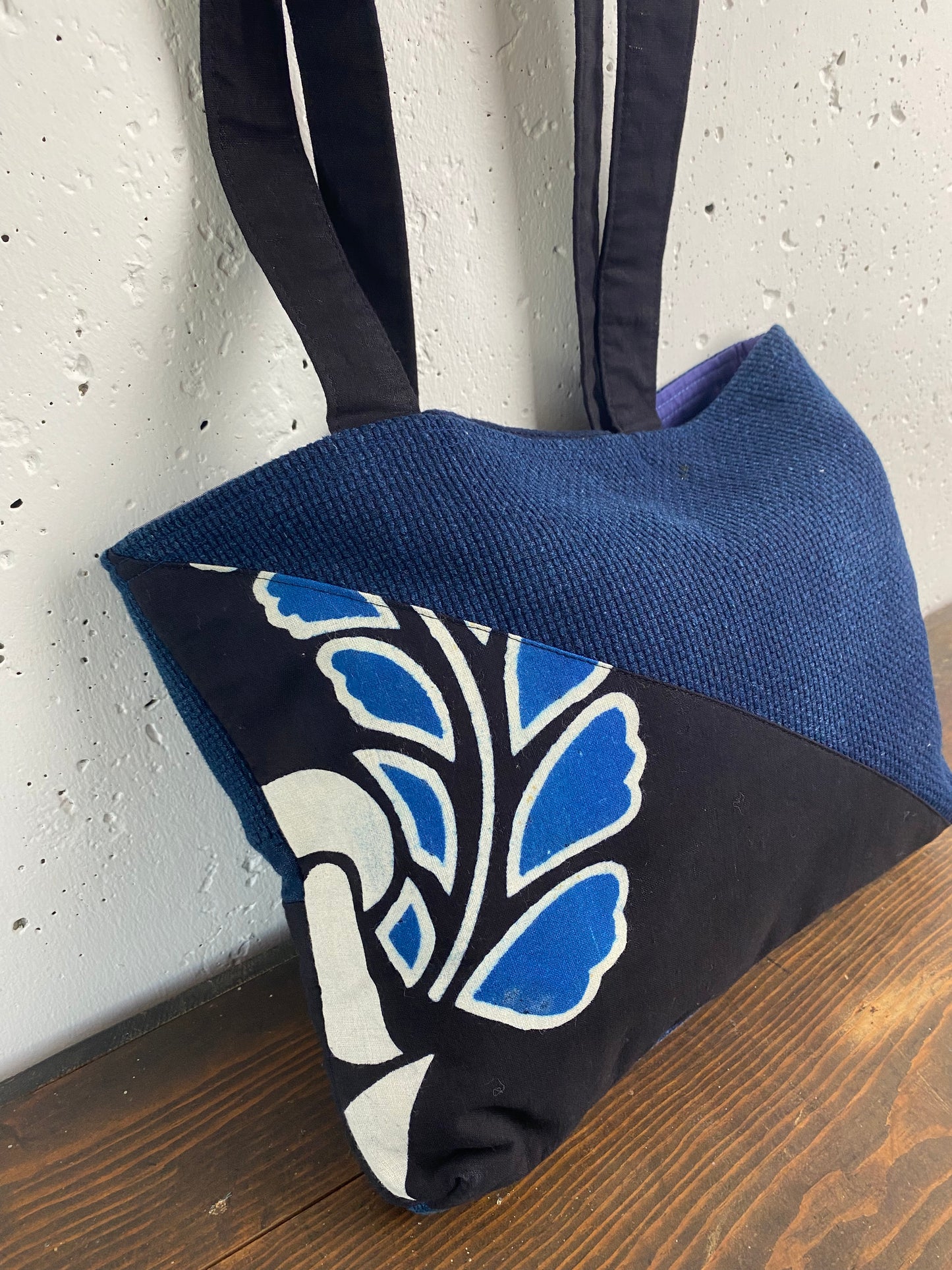 Handmade Happi Coat Handbag with Long Shoulder Strap – One of a Kind