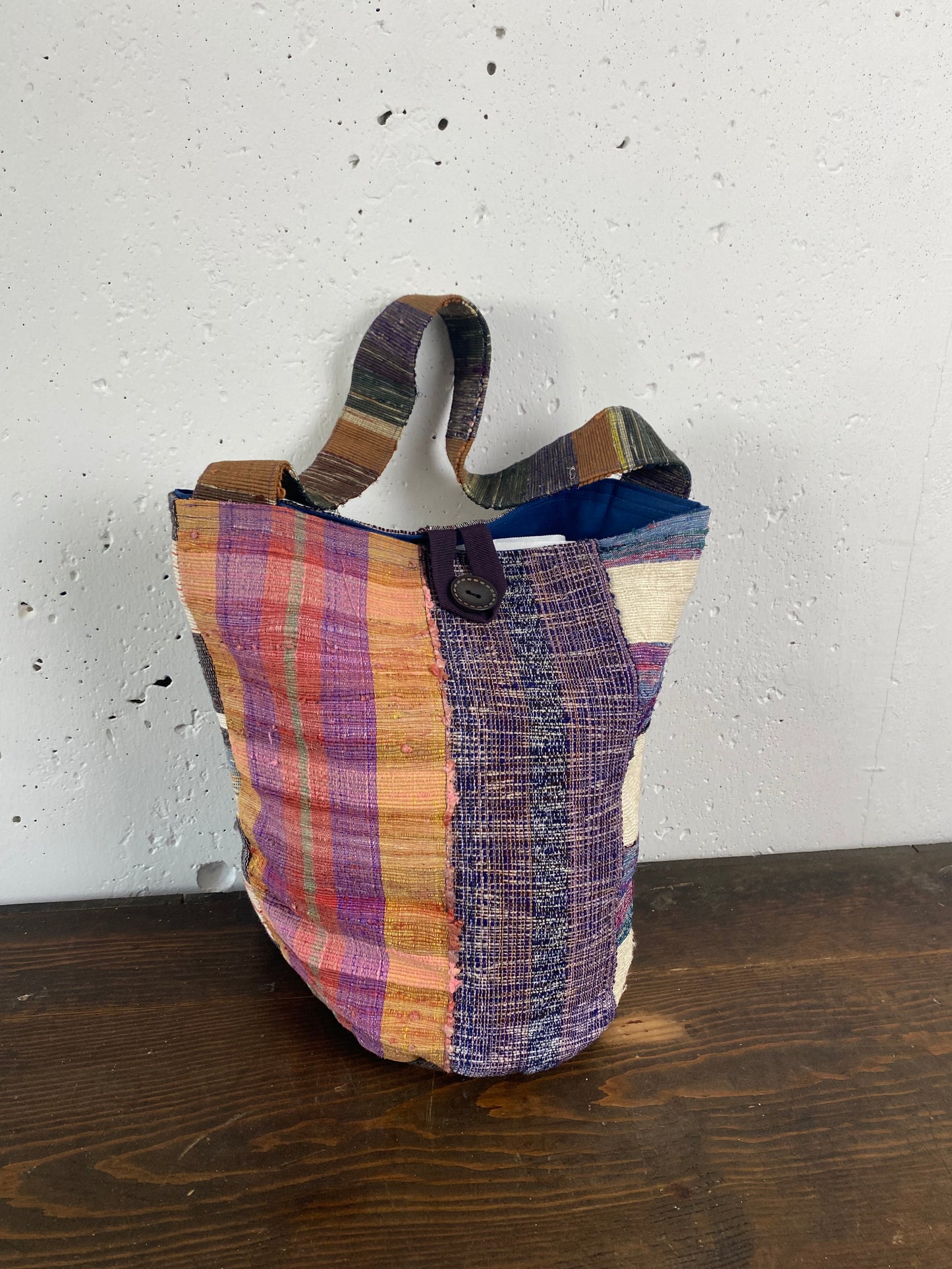 Sakiori Revival – Japanese Handwoven Shoulder Bag