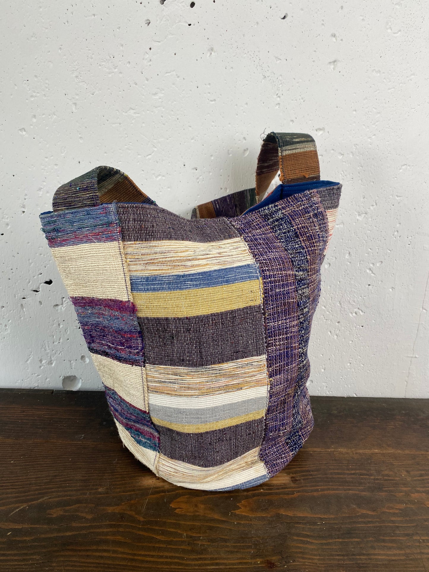 Sakiori Revival – Japanese Handwoven Shoulder Bag