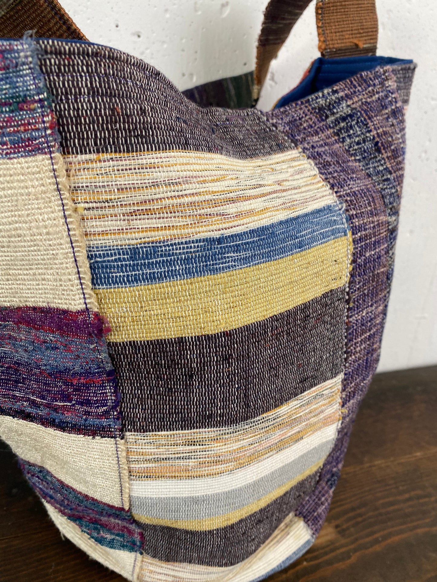 Sakiori Revival – Japanese Handwoven Shoulder Bag