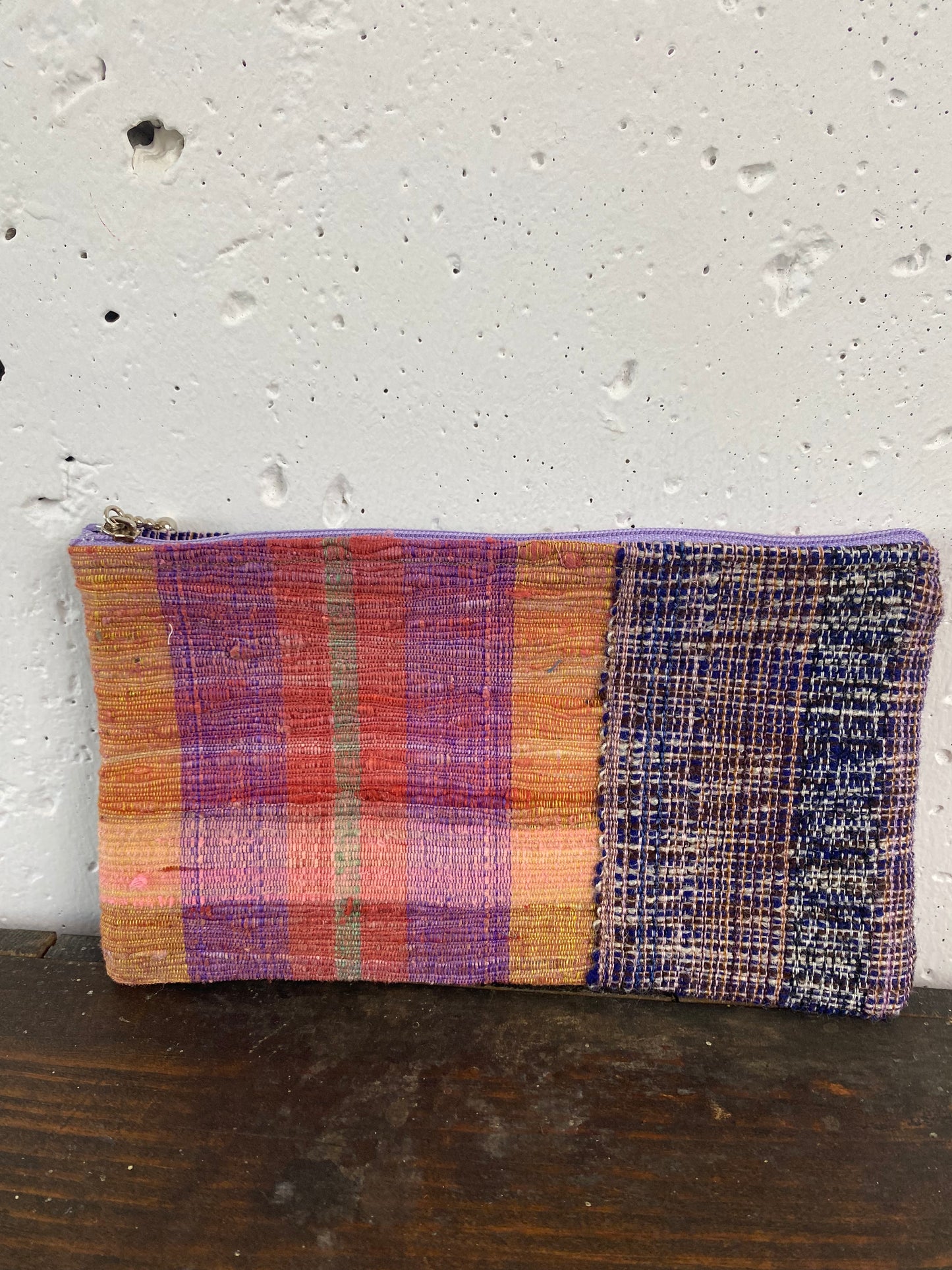 SAKIORI Small pouch/裂き織りポーチ 1