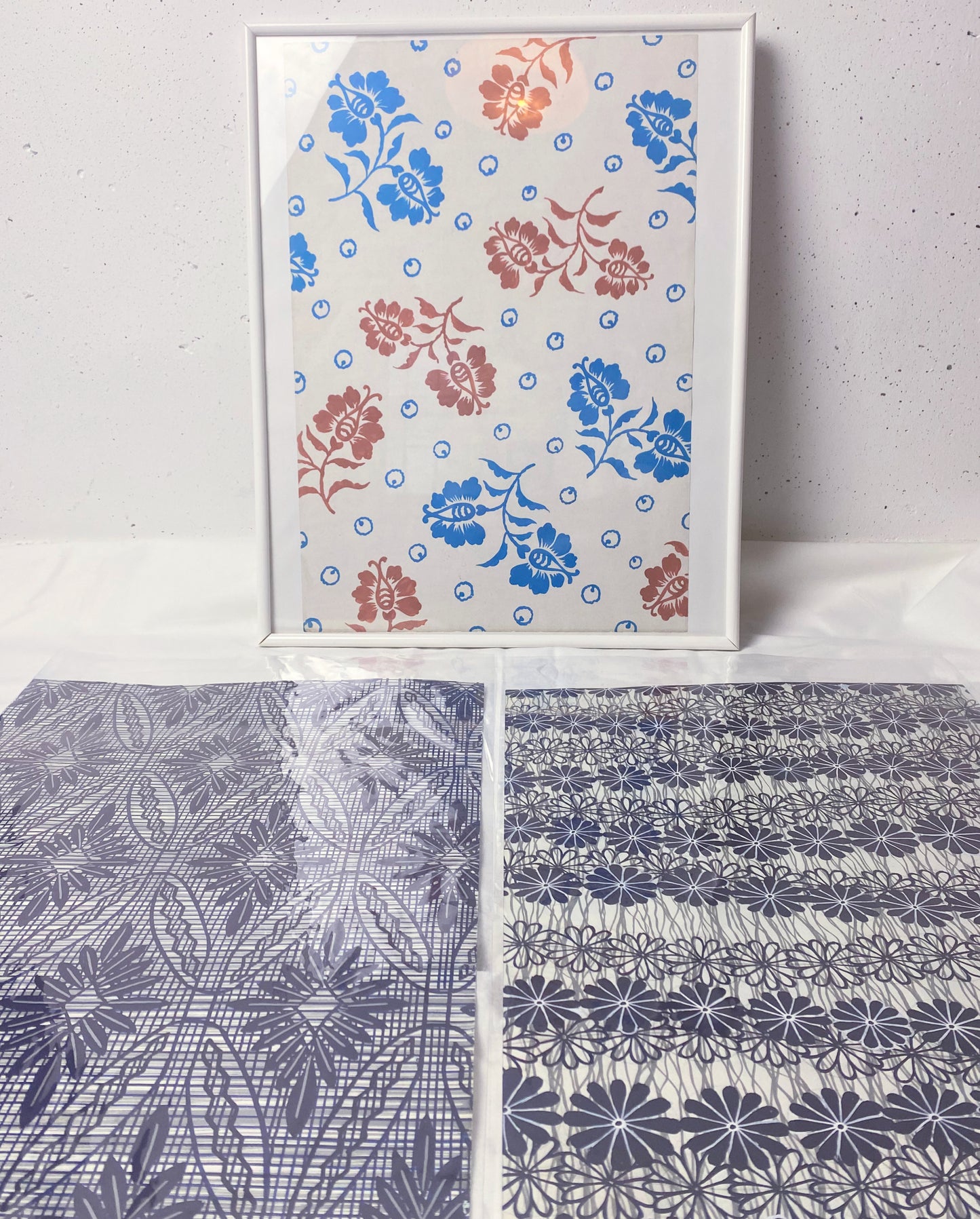 Vintage Children's Yukata Design No. 2 – Handcrafted Showa Era Stencil Art