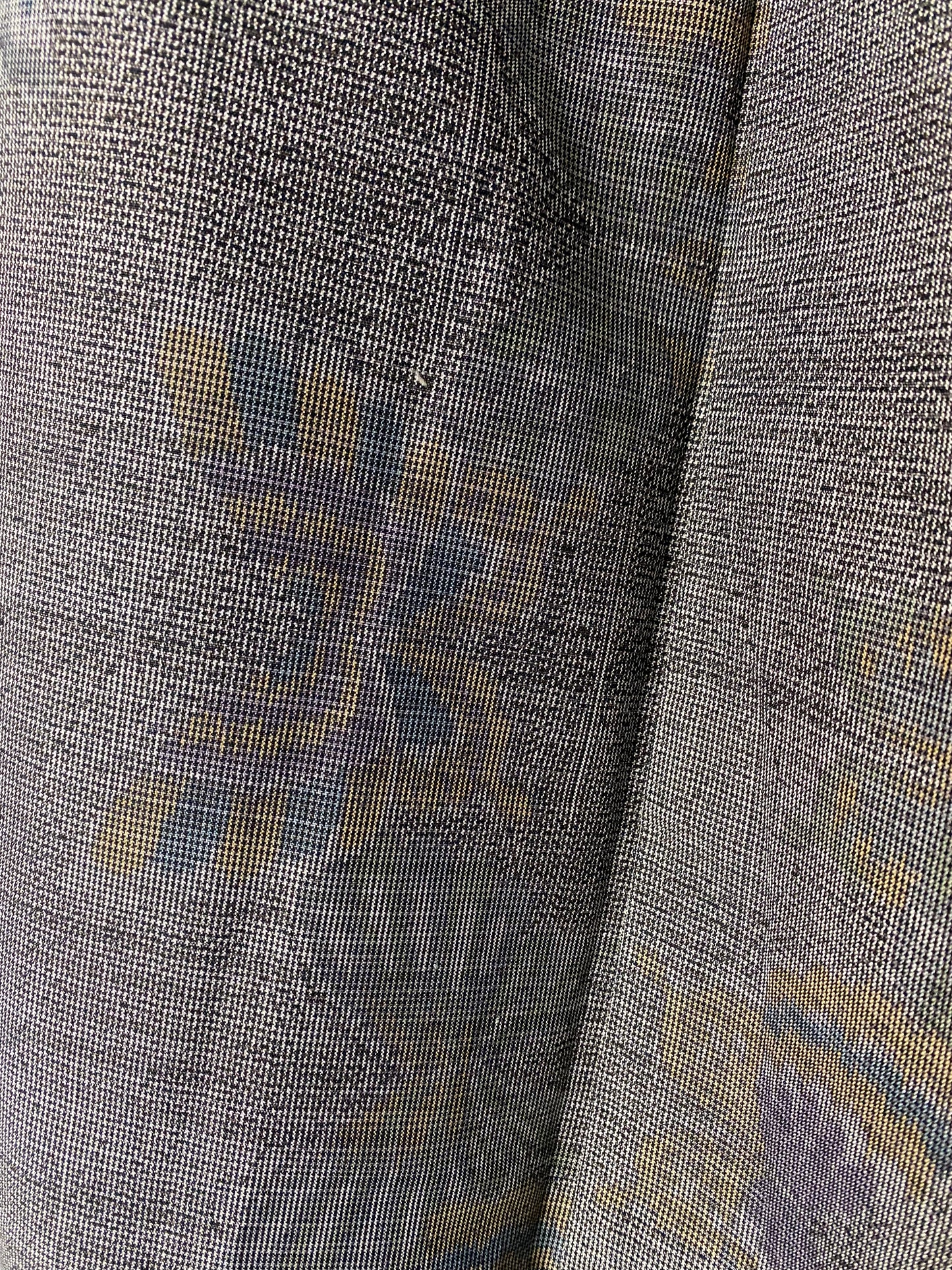 Quality Kimono /Dark grey, butterfly pattern