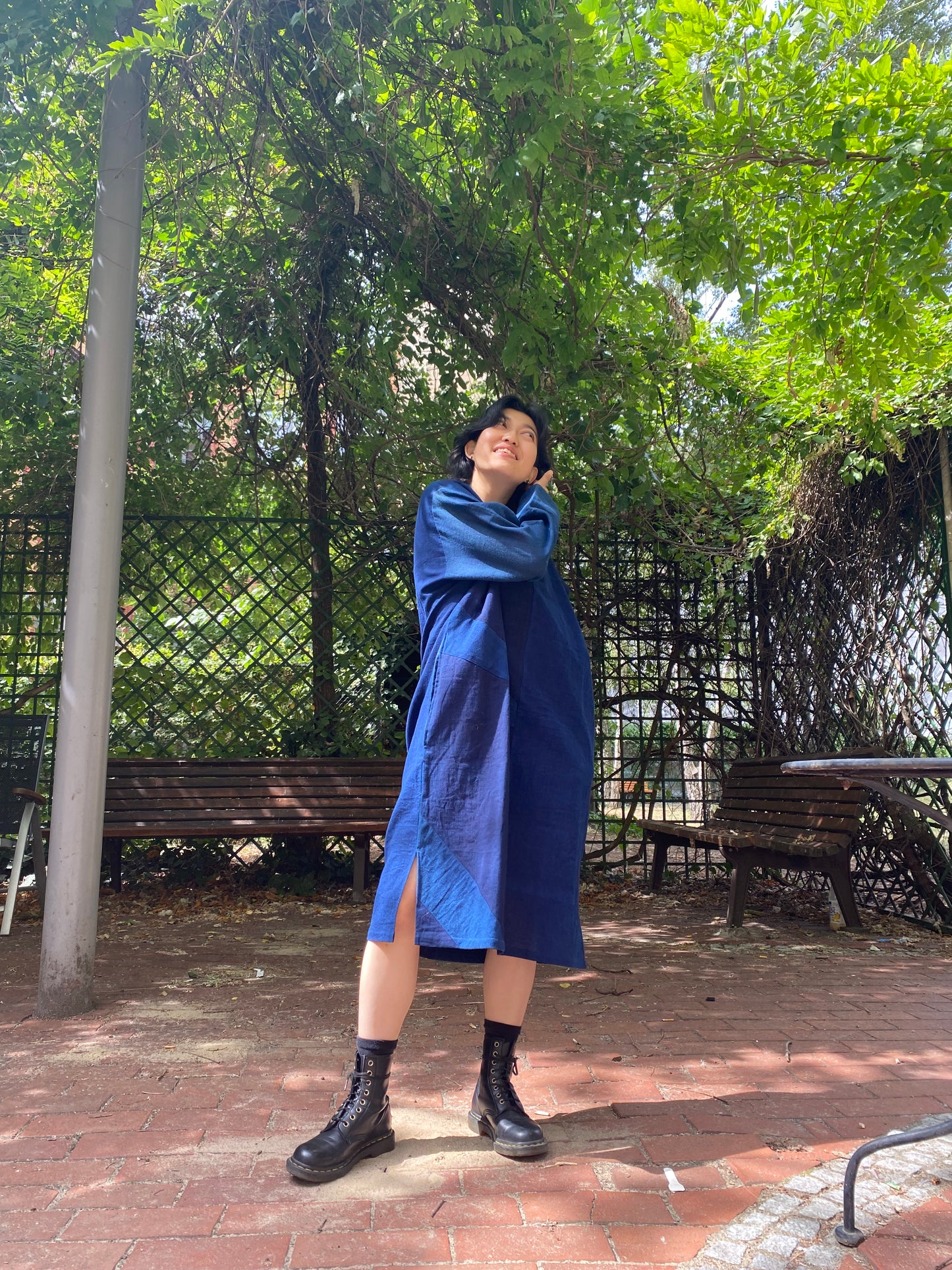Handcrafted Indigo-Dyed Dress – A Timeless Masterpiece of Japanese Craftsmanship