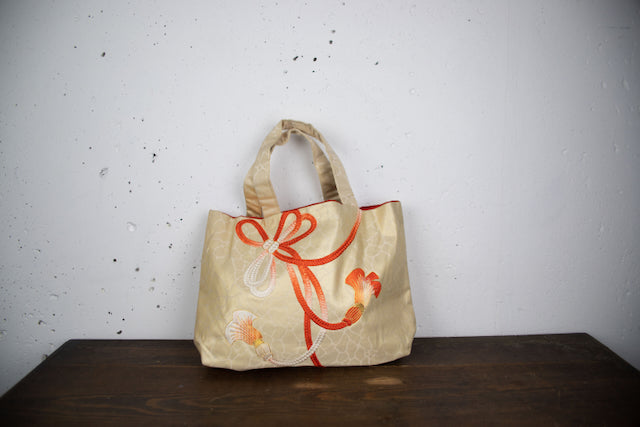 One-of-a-Kind Obi Shoulder Bag – Handcrafted Elegance from Japan