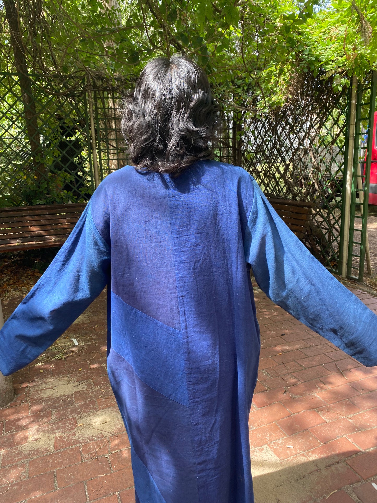 Handcrafted Indigo-Dyed Dress – A Timeless Masterpiece of Japanese Craftsmanship