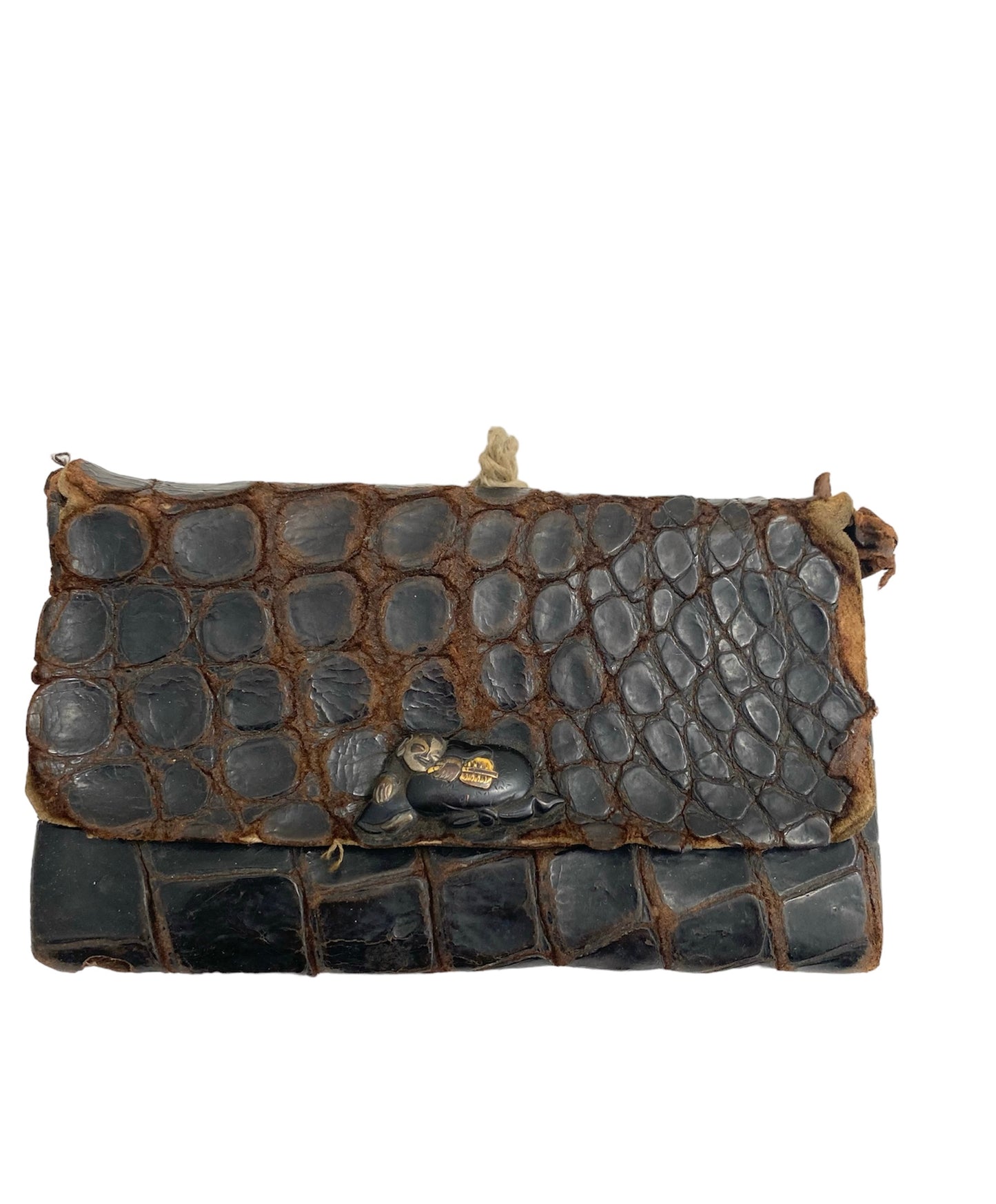 Snakeskin cigarette case