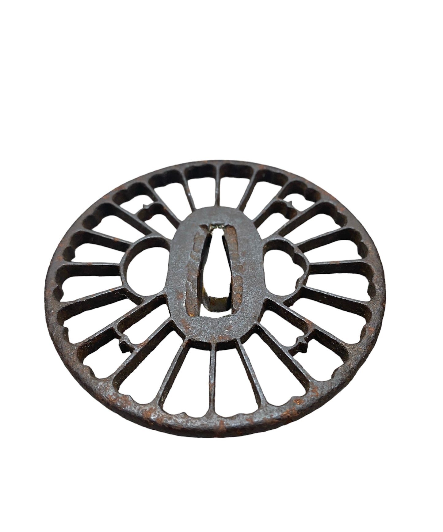 JISUKASHI TSUBA / guard on Japanese sword