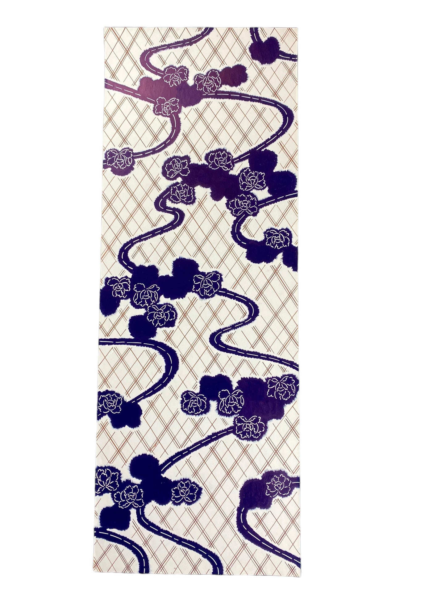 Vintage Yukata Design No. 53 – Hand-Painted Showa Era Stencil Art