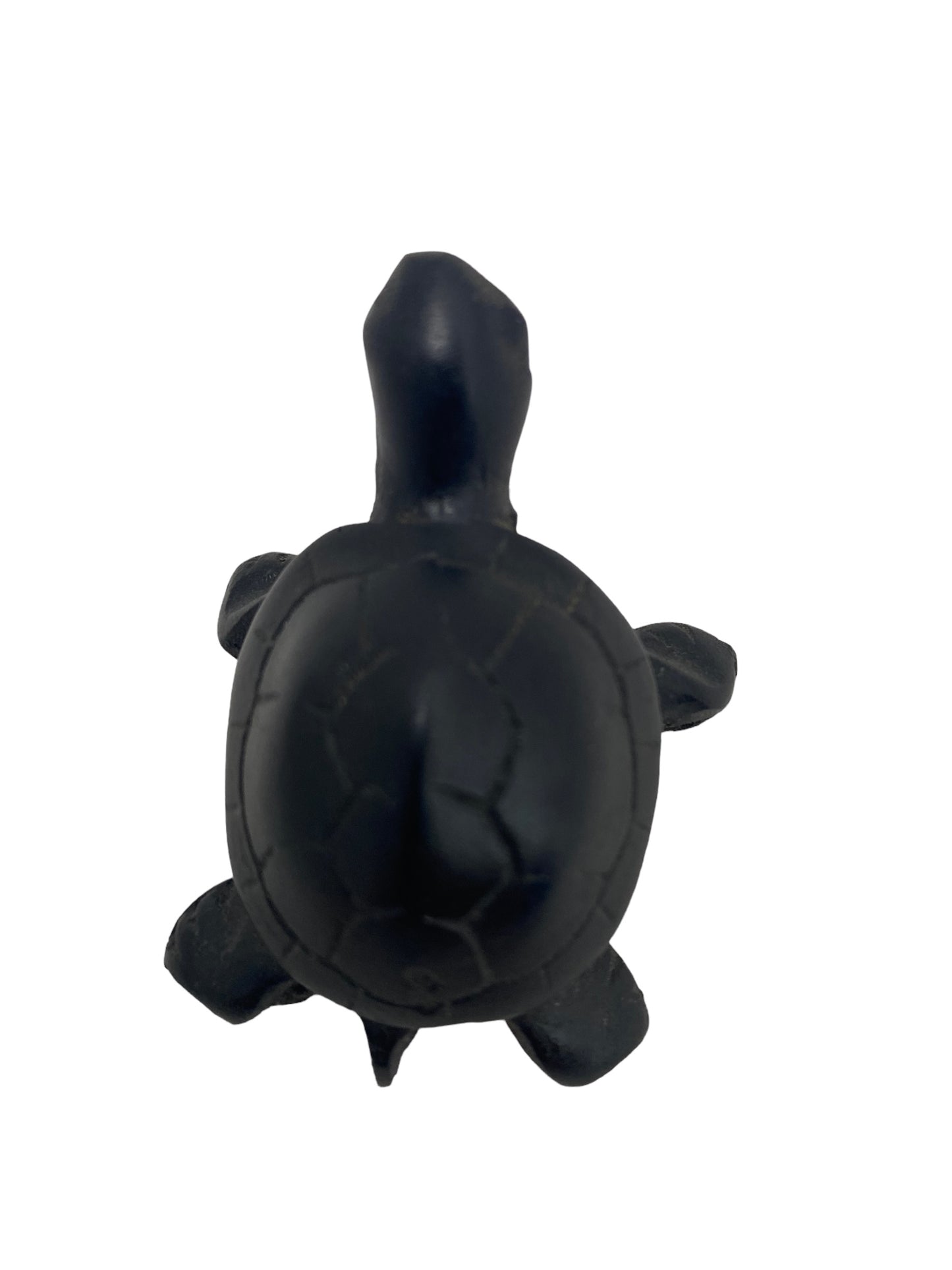 Lovely little ebony tortoise figurine.