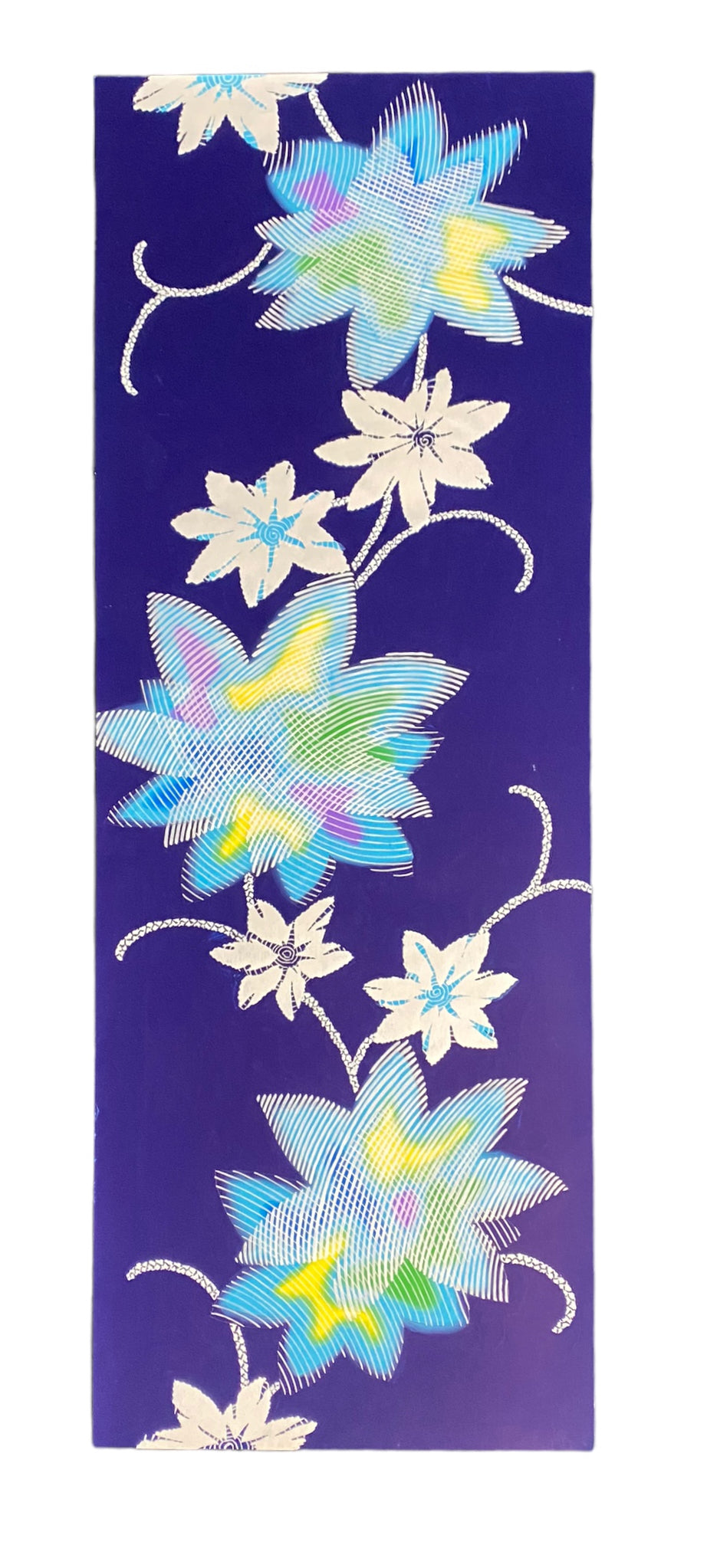 Vintage Yukata Design No. 50 – Hand-Painted Showa Era Stencil Art