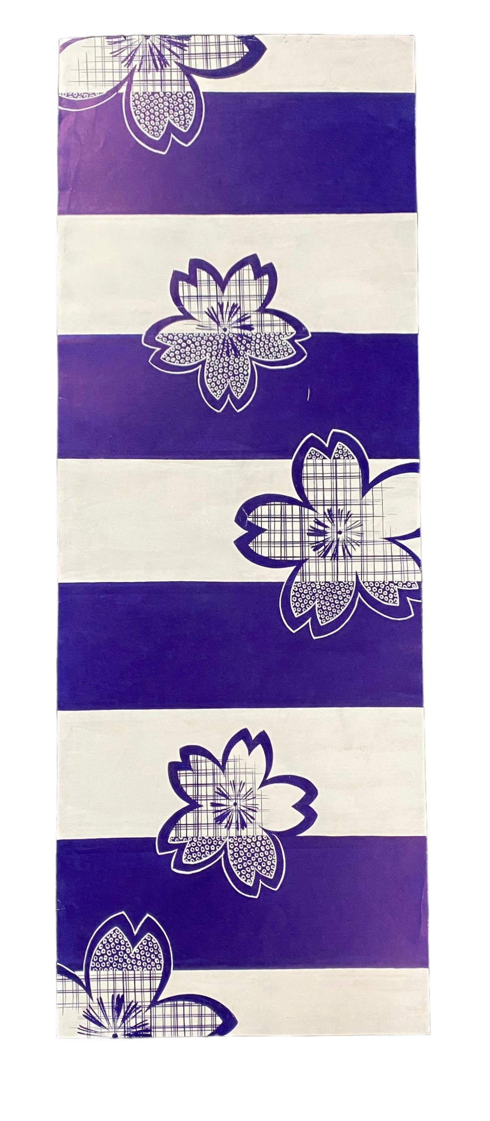 Vintage Yukata Design No. 4 – Hand-Painted Showa Era Stencil Art