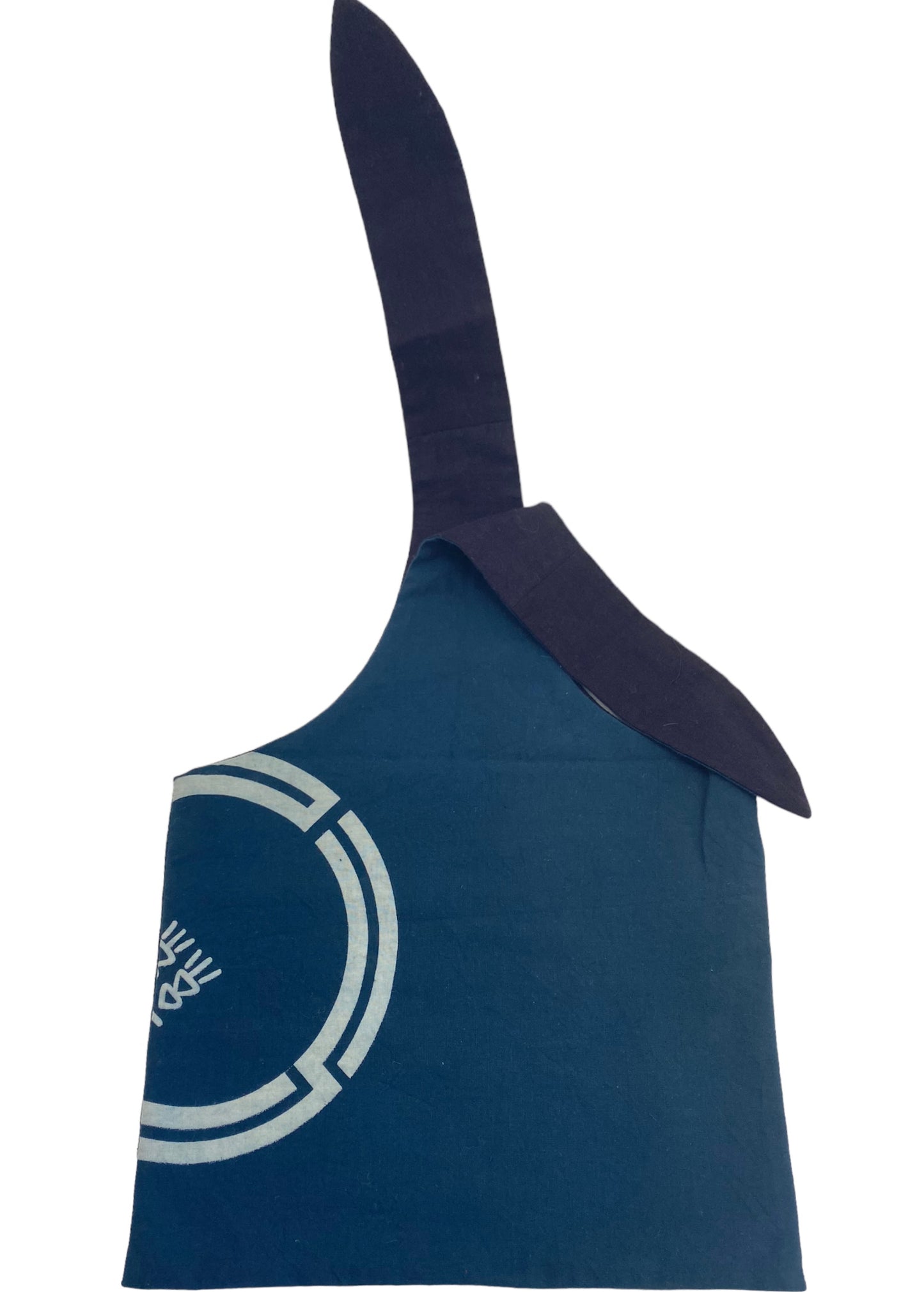 An idea bag that can also be used as a handbag by tying the top part using furoshiki cloth.