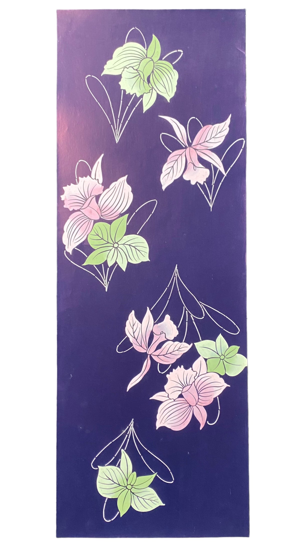 Vintage Yukata Design No. 21 – Hand-Painted Showa Era Stencil Art