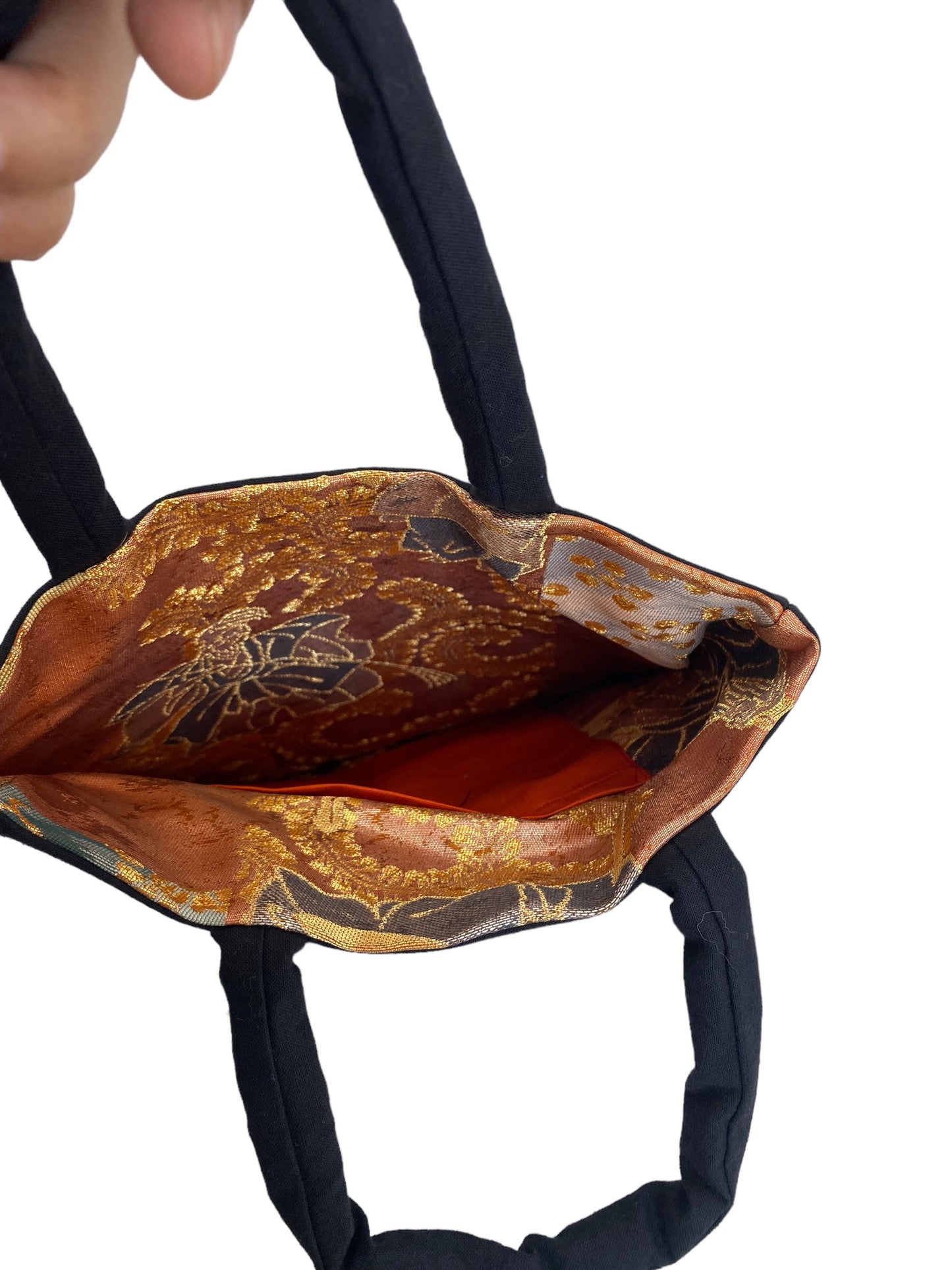 Handmade with happi/ workman's livery coat Handbag