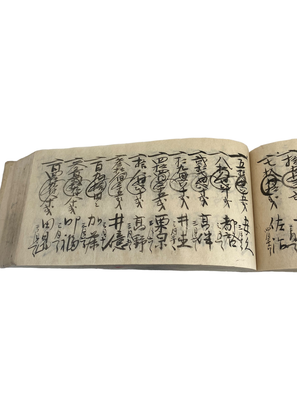 Handwritten Daifuku book/account book 1918