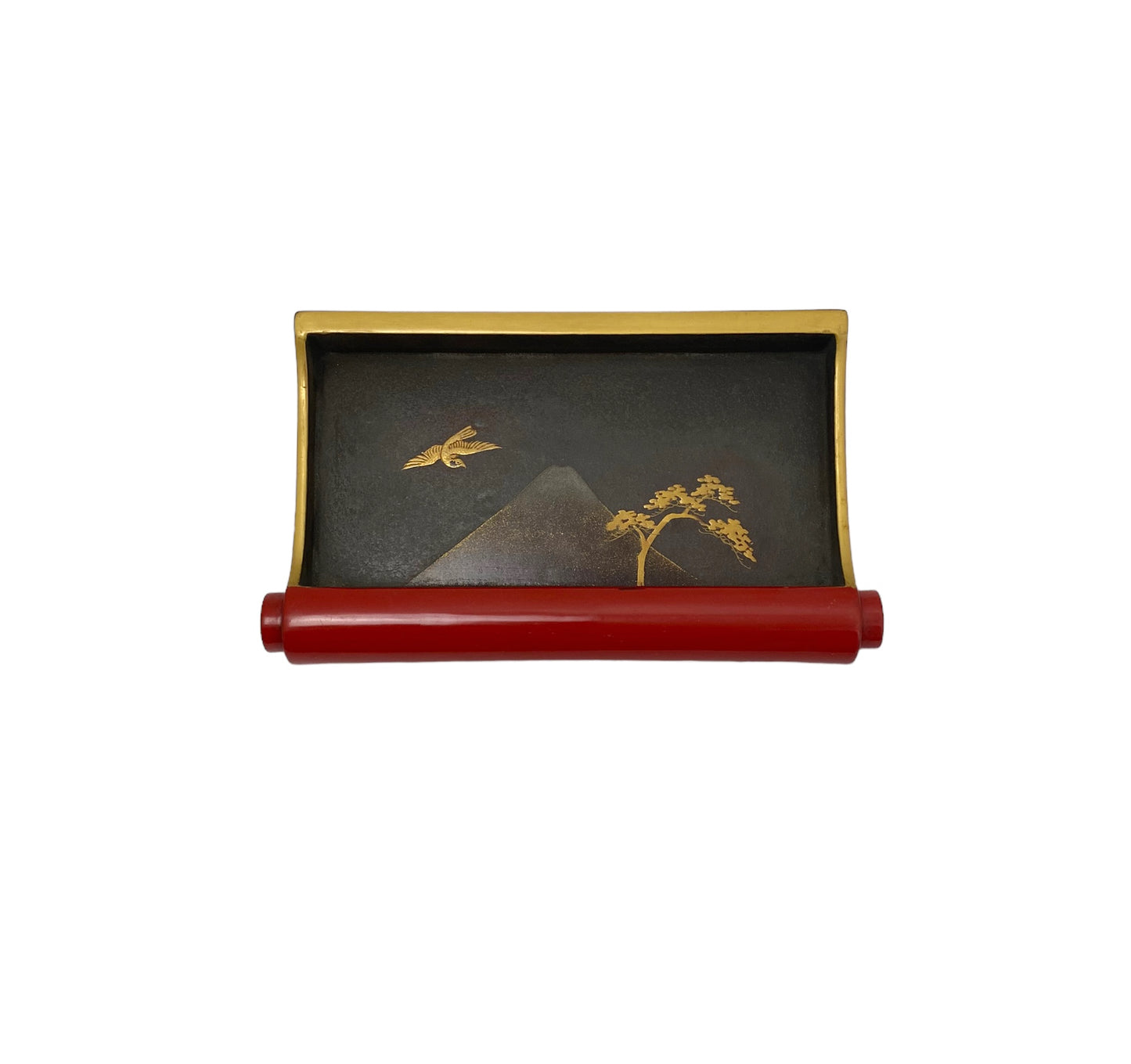 lacquered plate