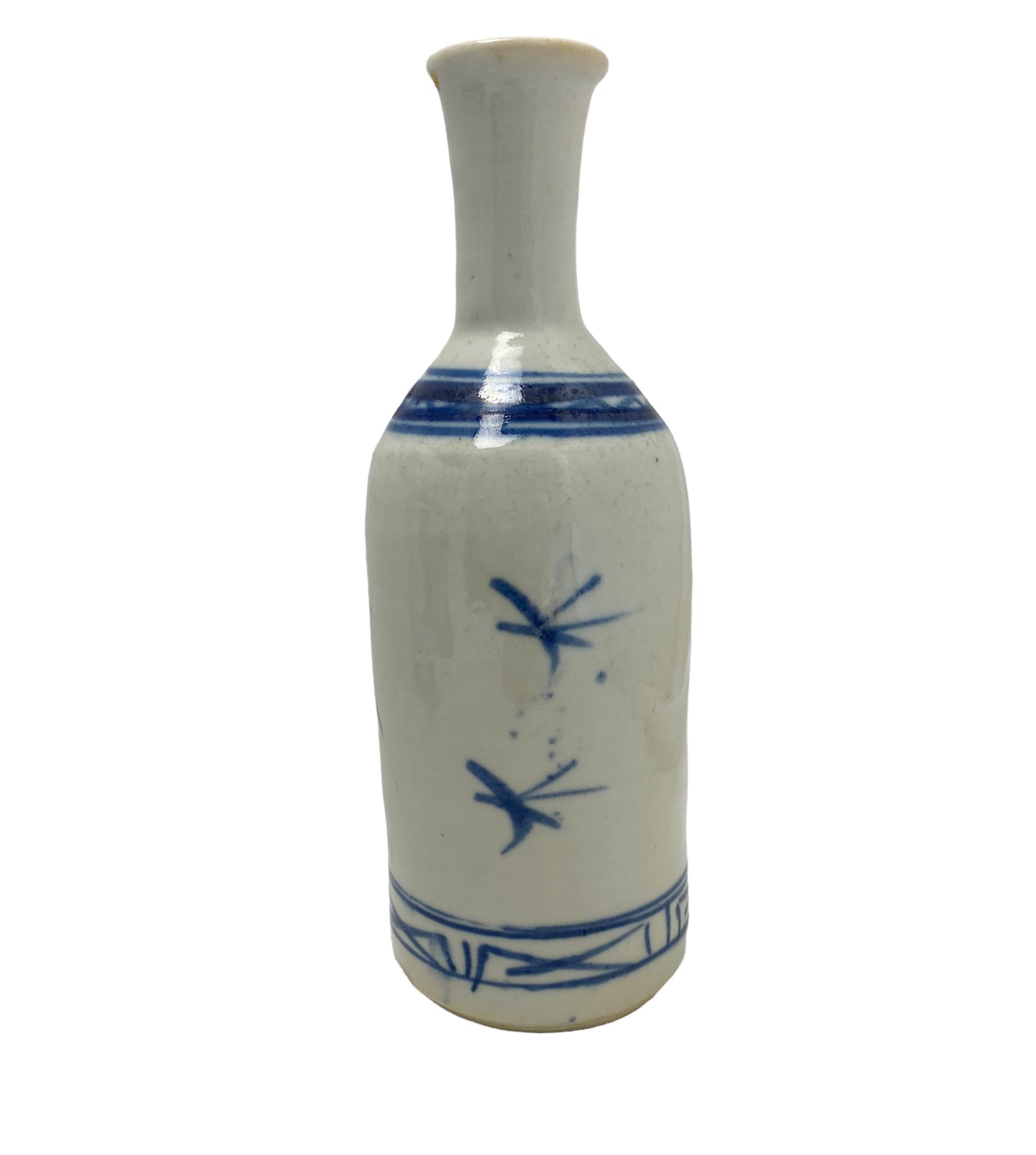 Old Imari large sake bottle No2
