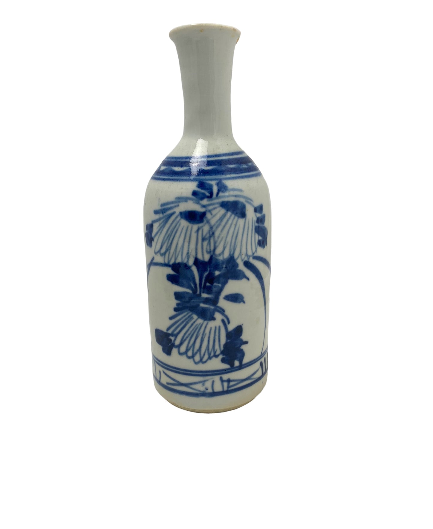 Old Imari large sake bottle No2