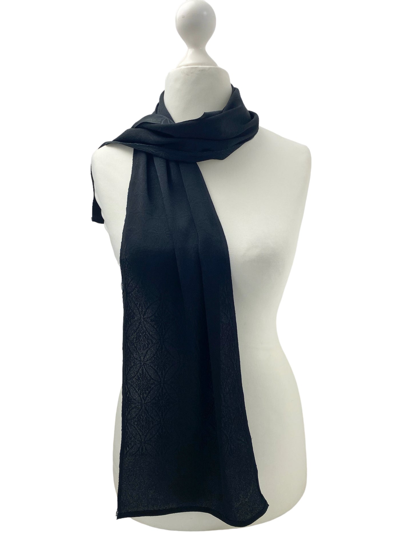 Scarf made from kimono. No4