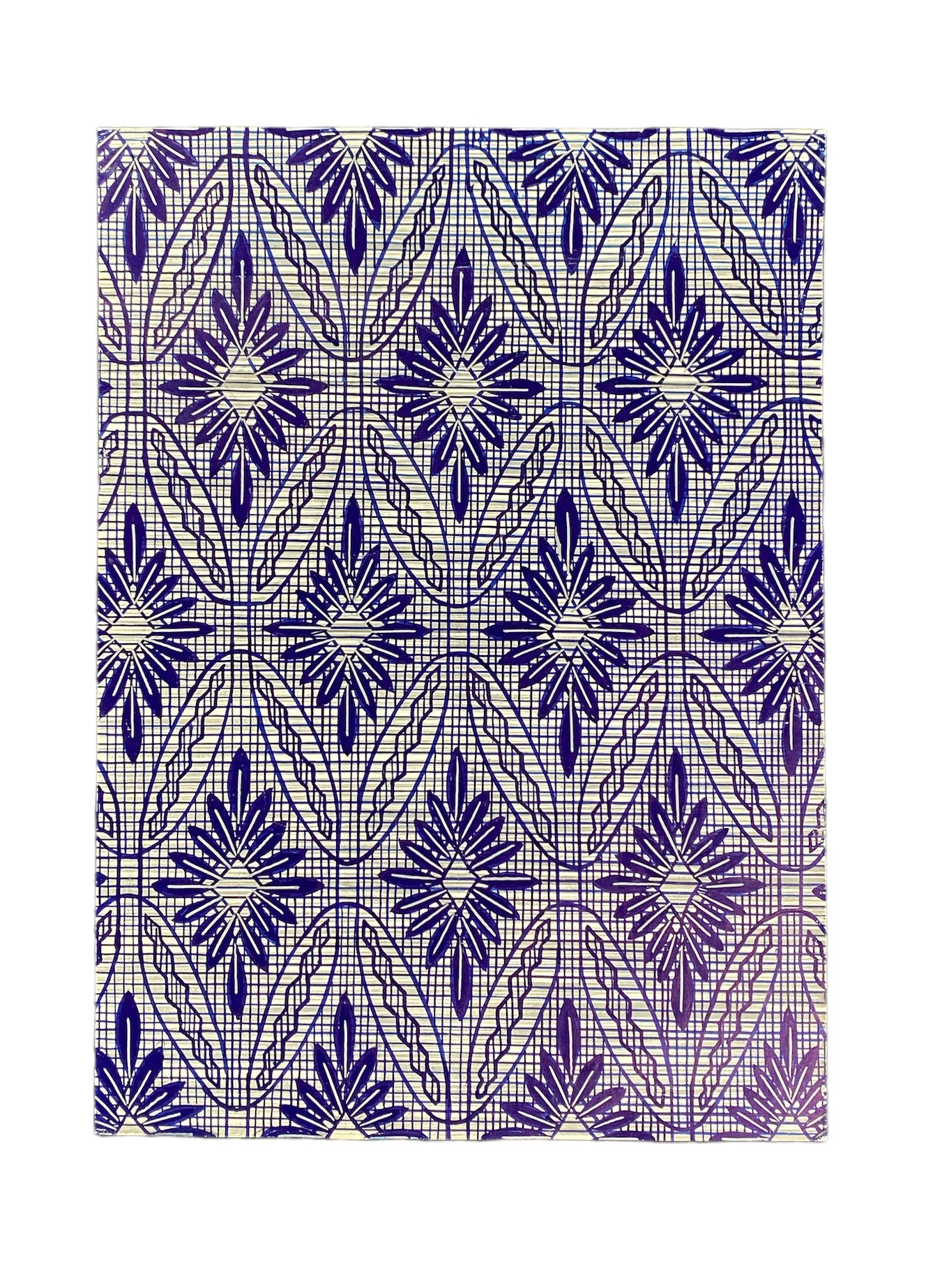 Vintage Children's Yukata Design No. 2 – Handcrafted Showa Era Stencil Art
