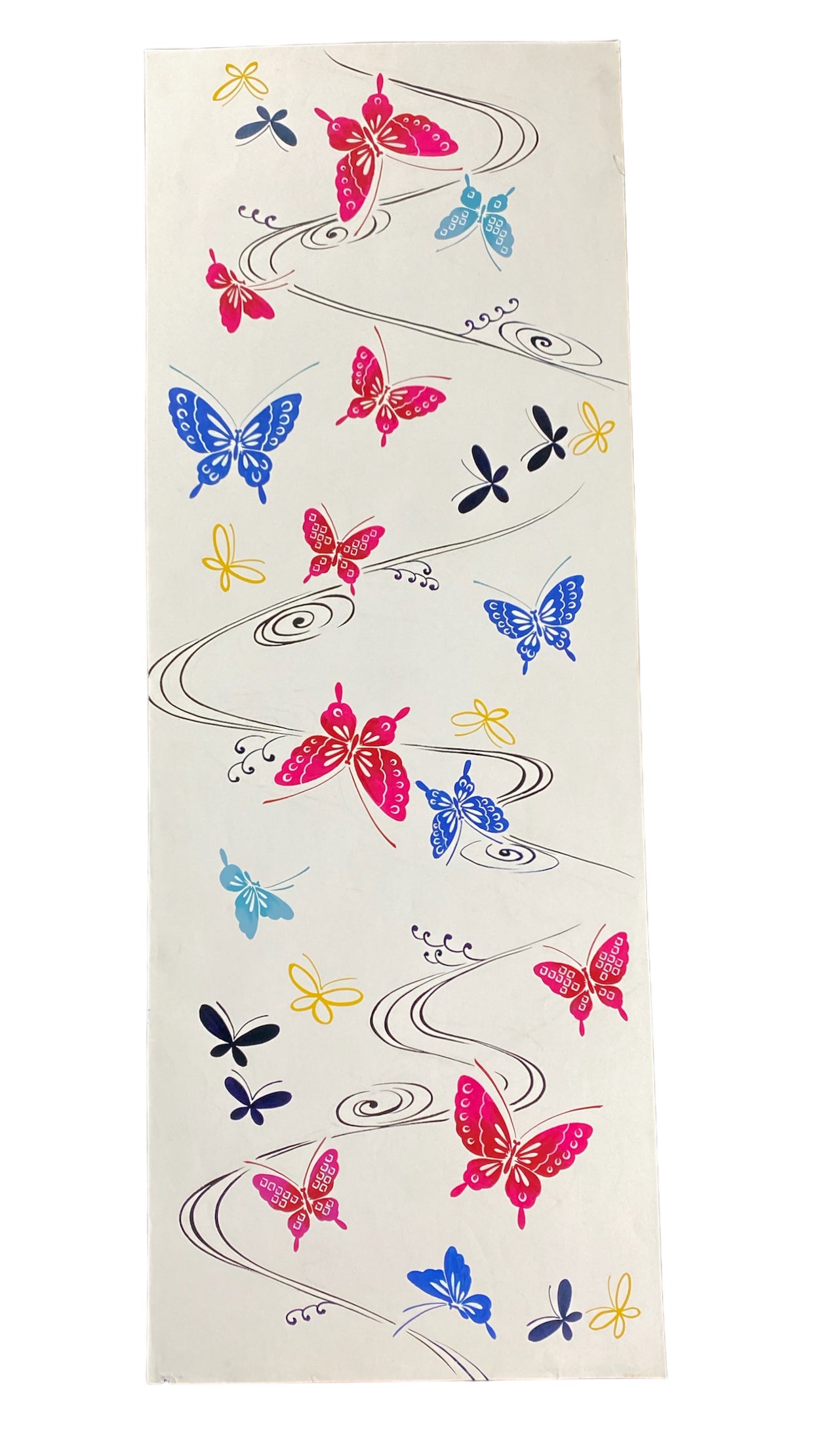 Vintage Yukata Design No. 9 – Hand-Painted Showa Era Stencil Art