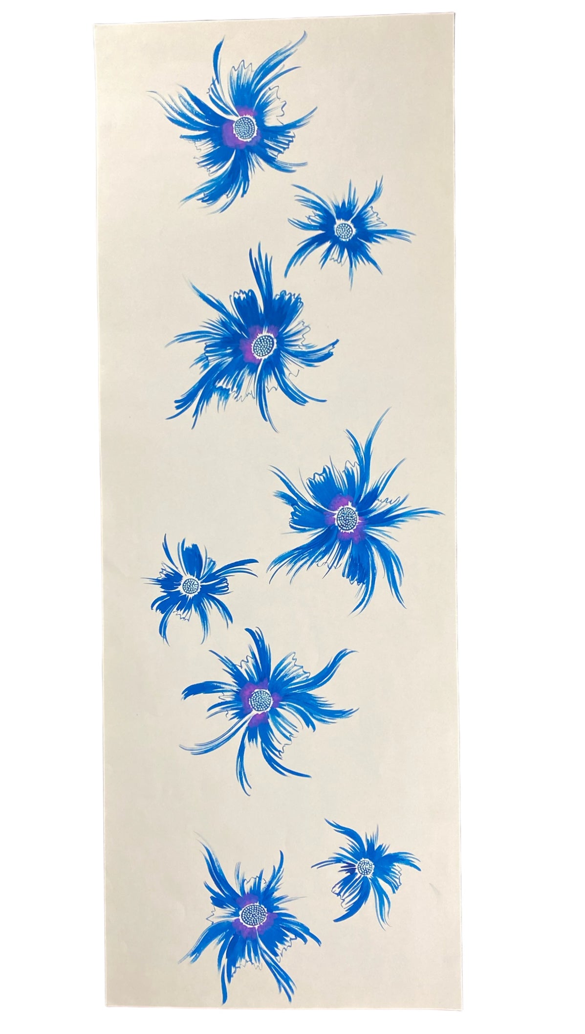 Vintage Yukata Design No. 42 – Hand-Painted Showa Era Stencil Art