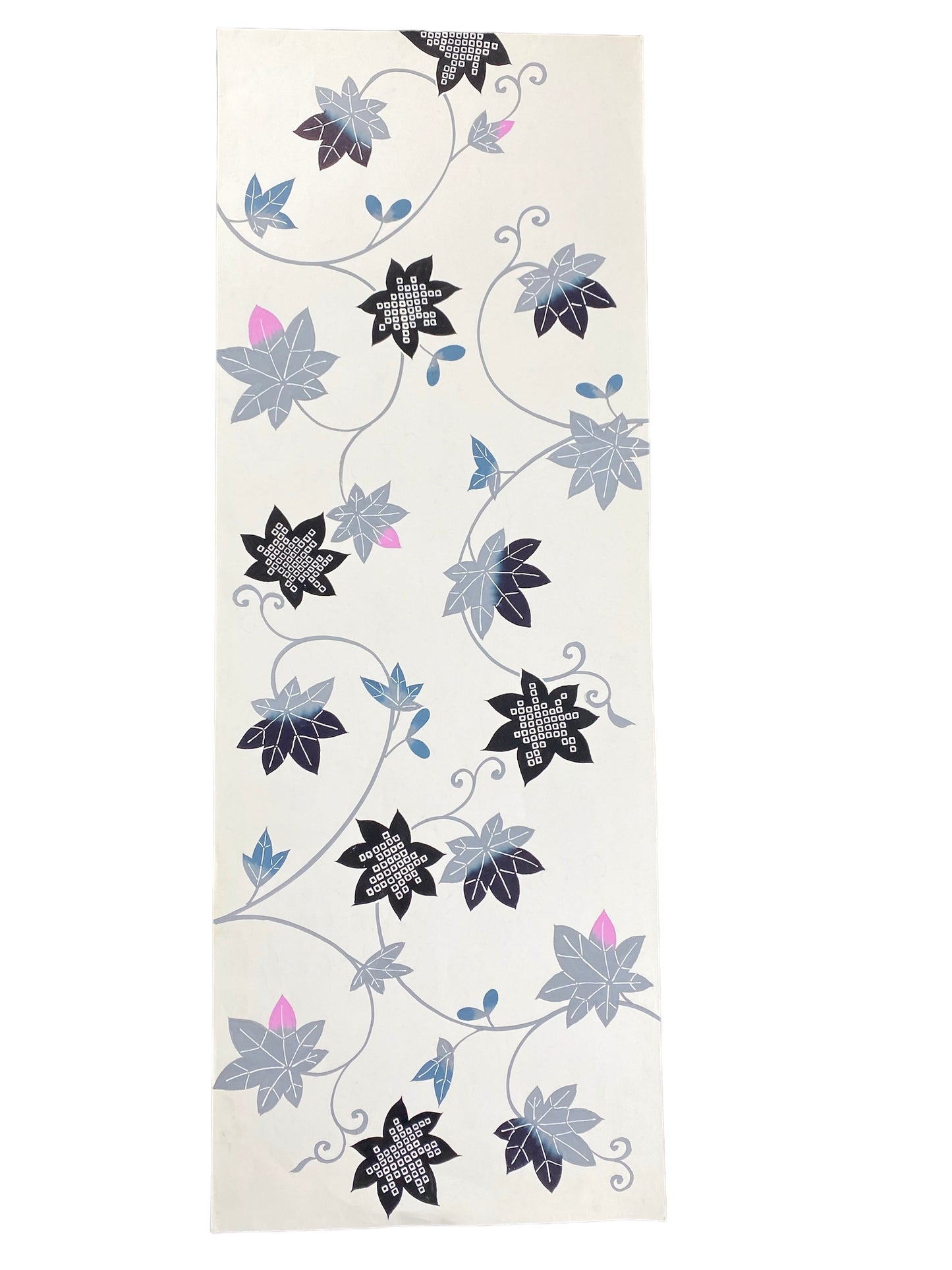 Vintage Yukata Design No. 6 – Hand-Painted Showa Era Stencil Art