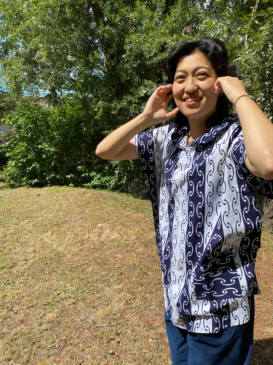 Reimagined Yukata Collared Shirt – Summer-Ready & Unique!