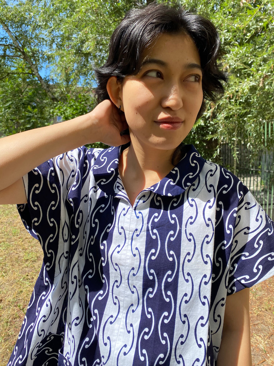 Reimagined Yukata Collared Shirt – Summer-Ready & Unique!