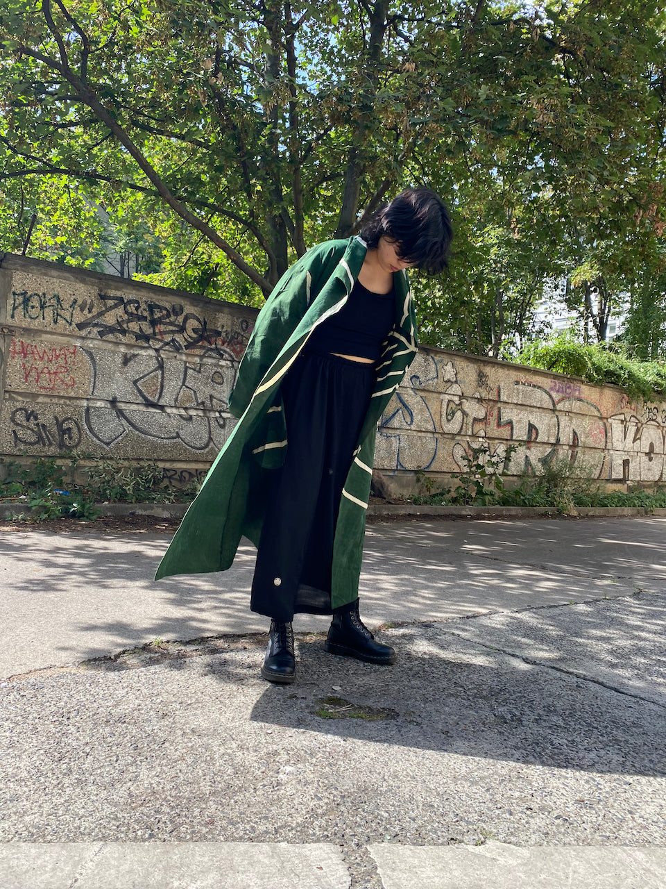 Elegant Furoshiki-Inspired Thin Coat: Lightweight, Versatile, and Timeless