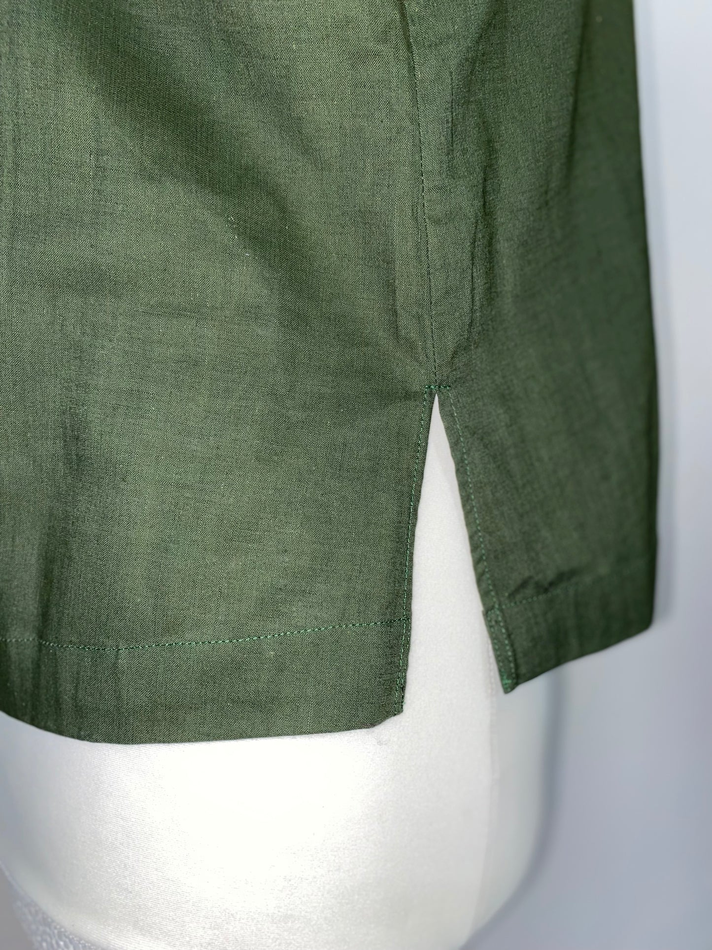 Short-sleeved shirts made from old furoshiki cloth
