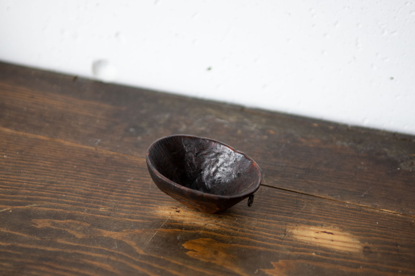 Rare Edo period travelling sake cup (wooden).