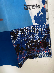 Tank tops made from test-dyed hand towels