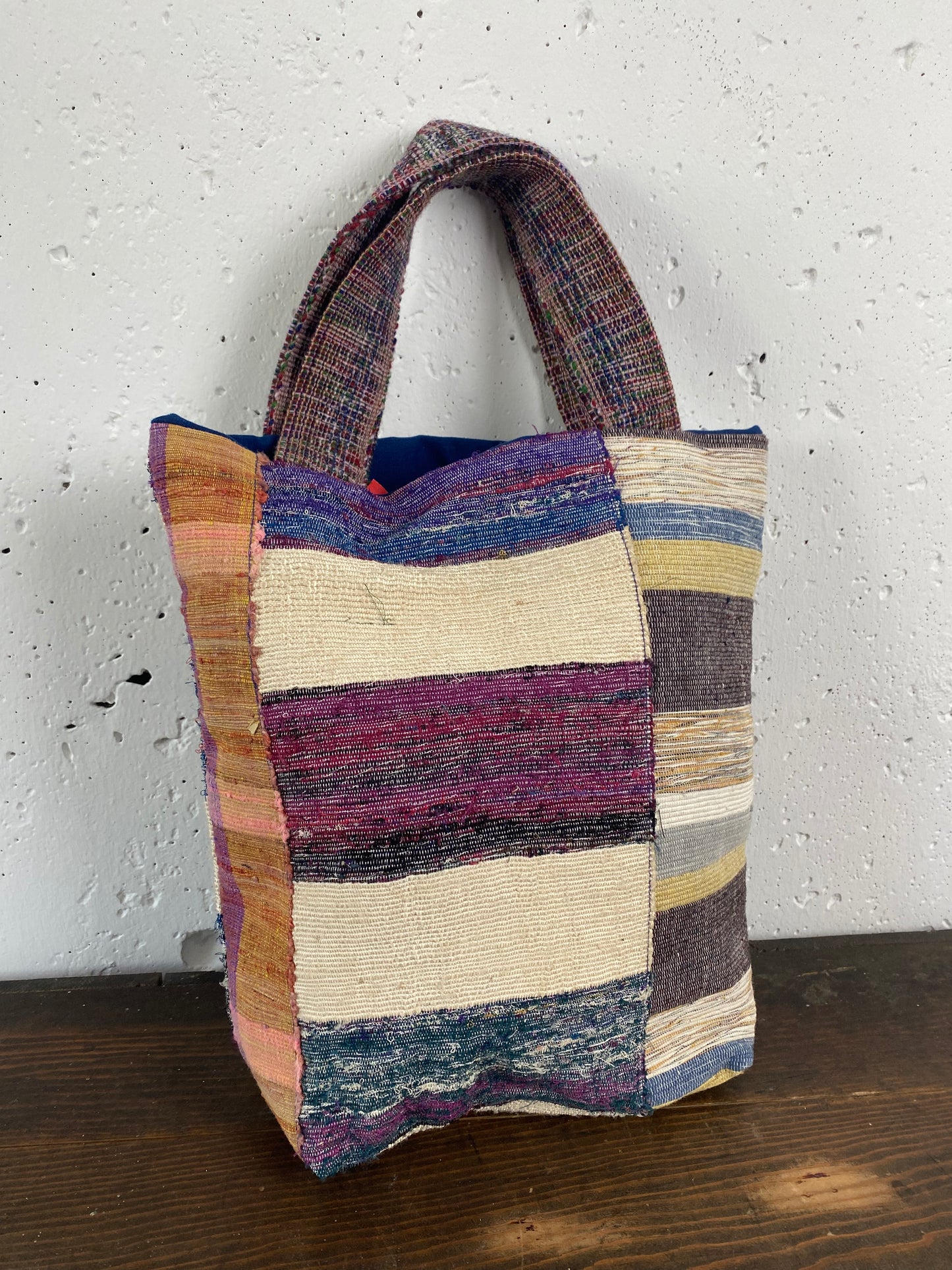 SAKIORI handbag/裂き織りハンドバック