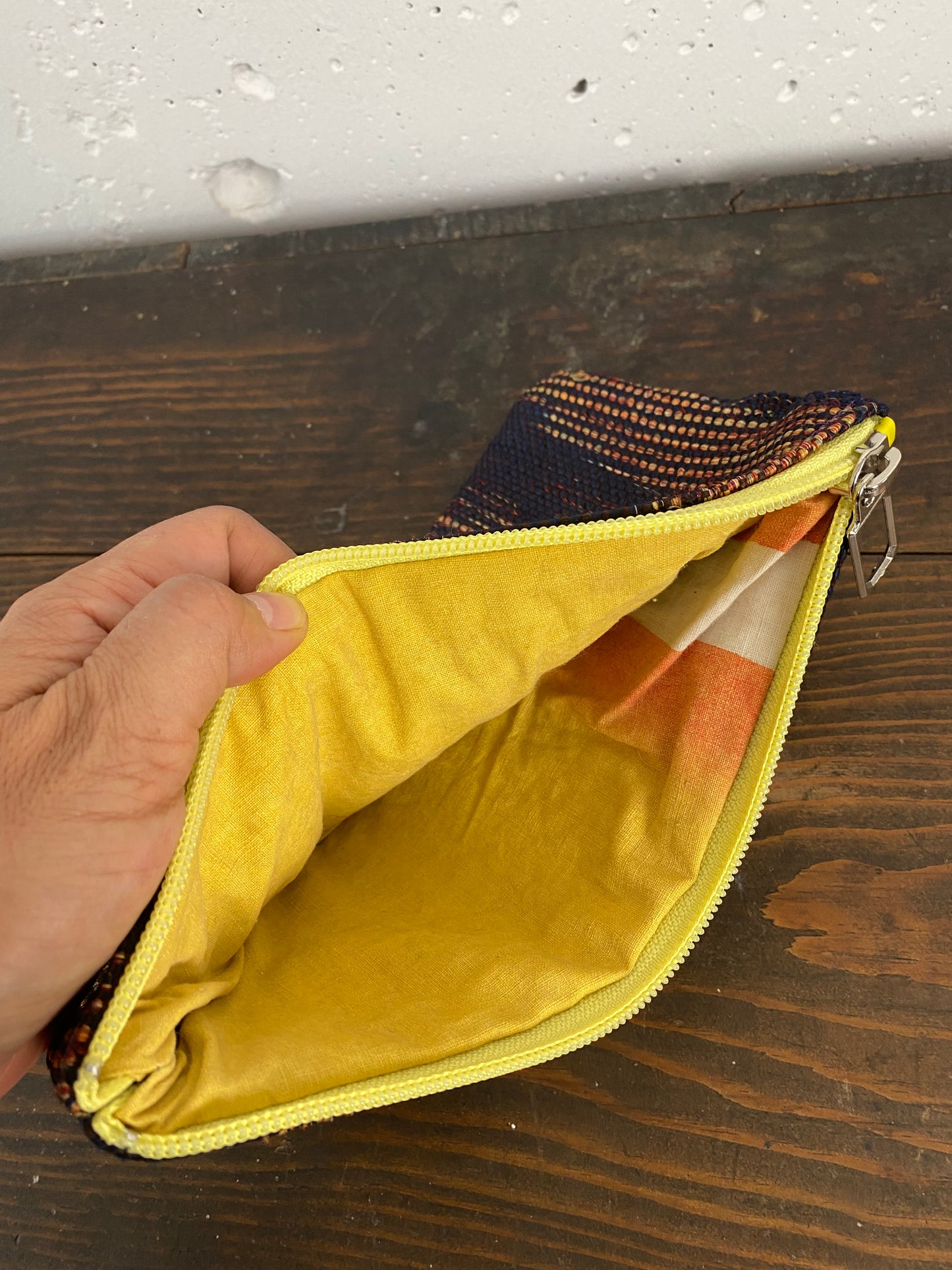 SAKIORI Small pouch／裂き織りポーチ