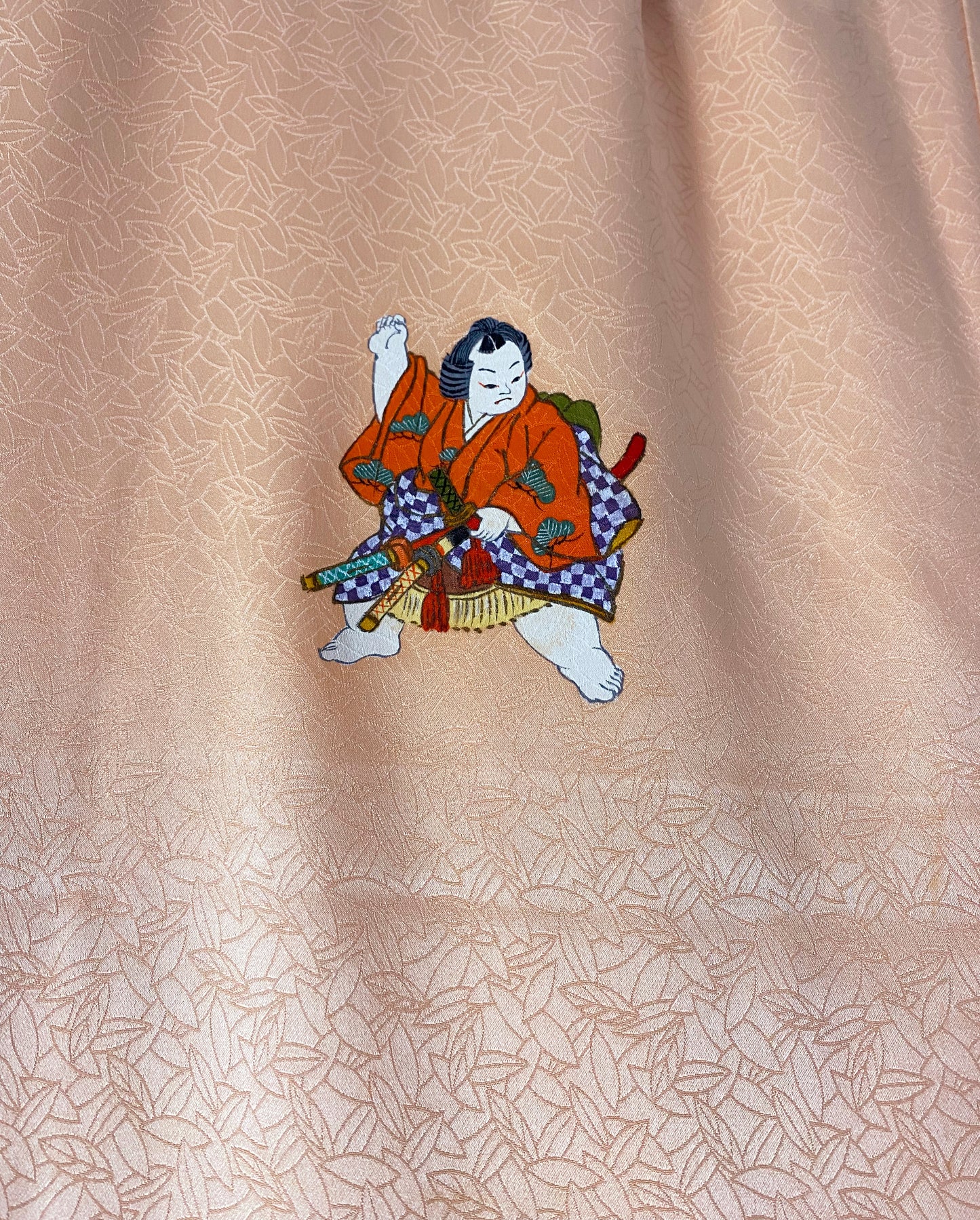 Quality Kimono/salmon pink