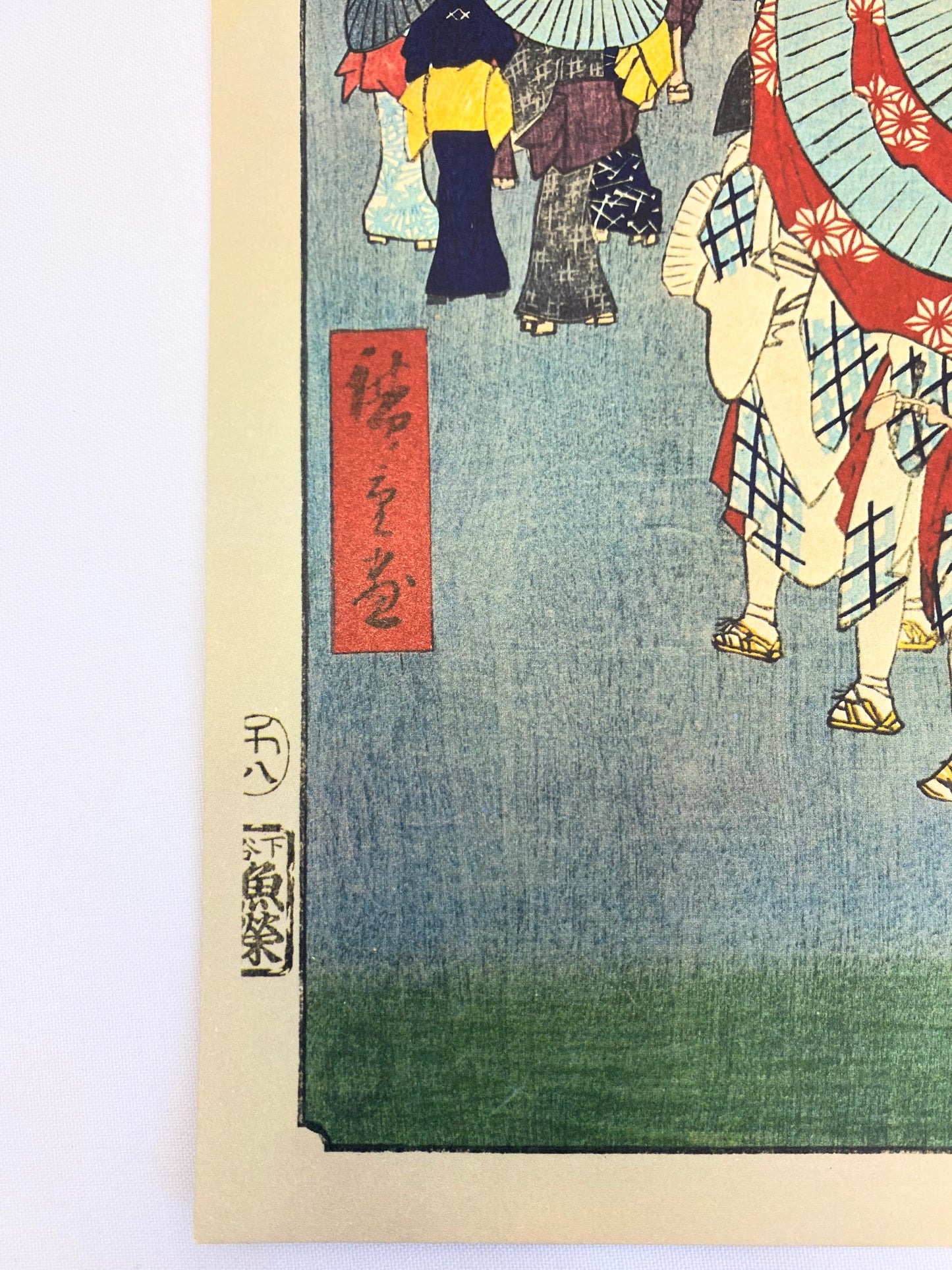 UKIYOE/MEISHOEDOHYAKUKEI /Nihonbashi-dori Ichi-choumeiryakuzu - Picture Print