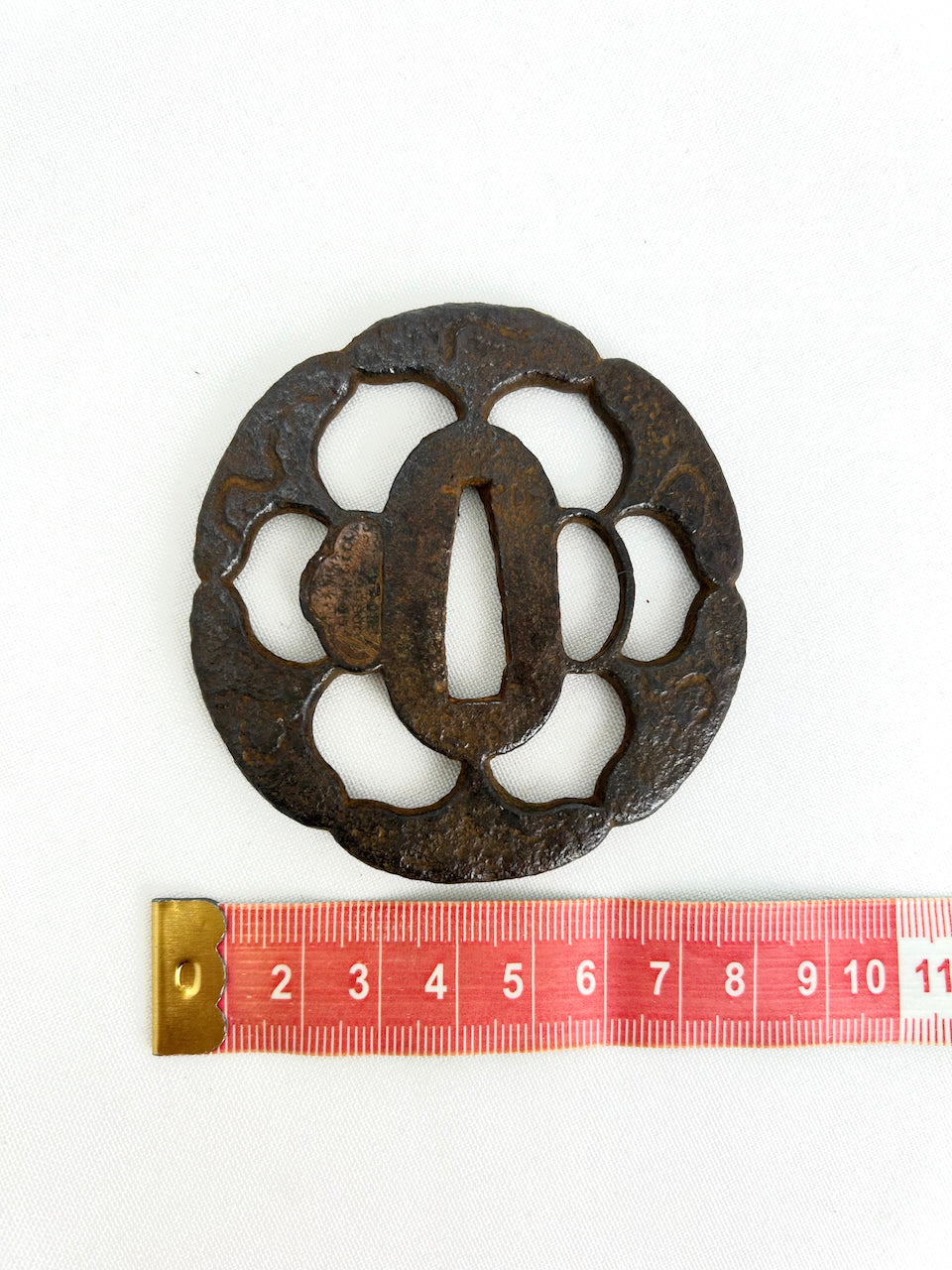 TSUBA (EDO) 2 / guard on Japanese sword/Special price due to lack of naming