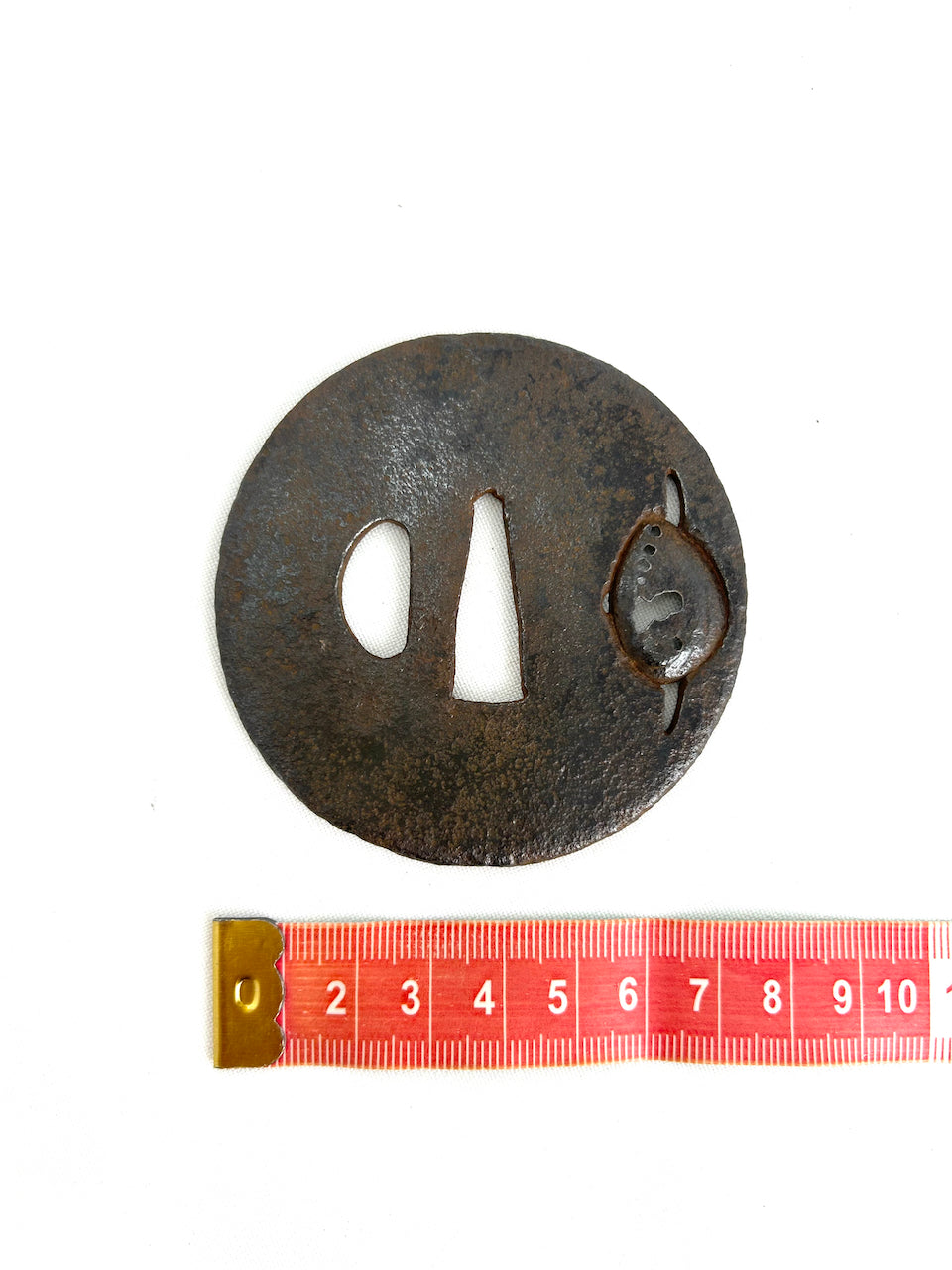 TSUBA (EDO) 6 Simple design/guard on Japanese sword/Special price due to lack of naming