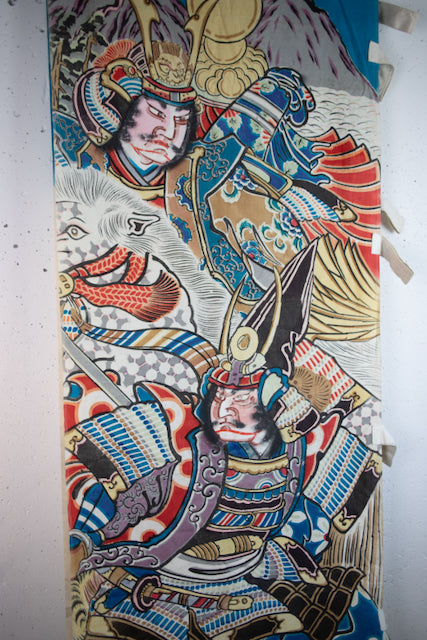 Over 6 Meters Tall! Traditional Samurai Nobori – Made in Japan