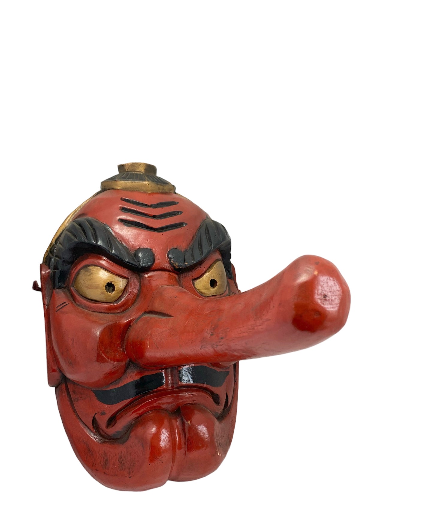 Decorative mask of a tengu