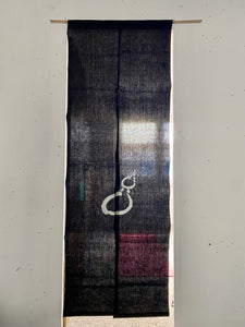 Handmade goodwill made from Japanese indigo-dyed hanten cloth.