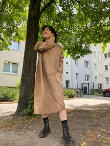persimmon tannin dyeing technique cotton dress
